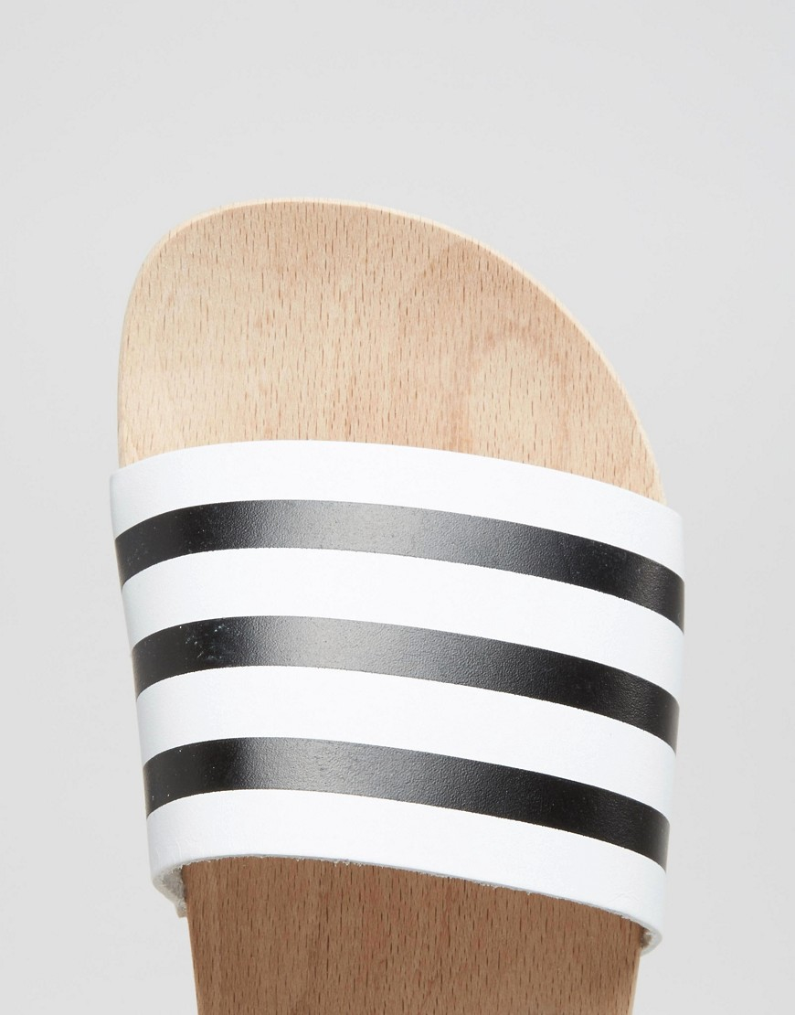 adidas wood slides