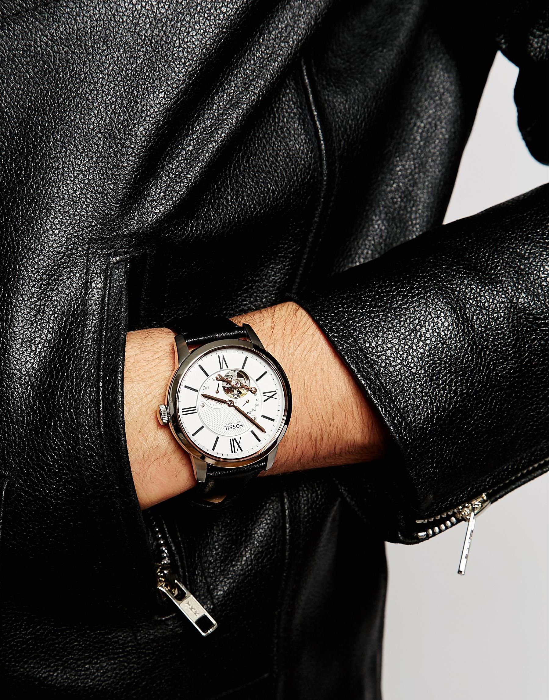 Townsman Chronograph Amber Leather 