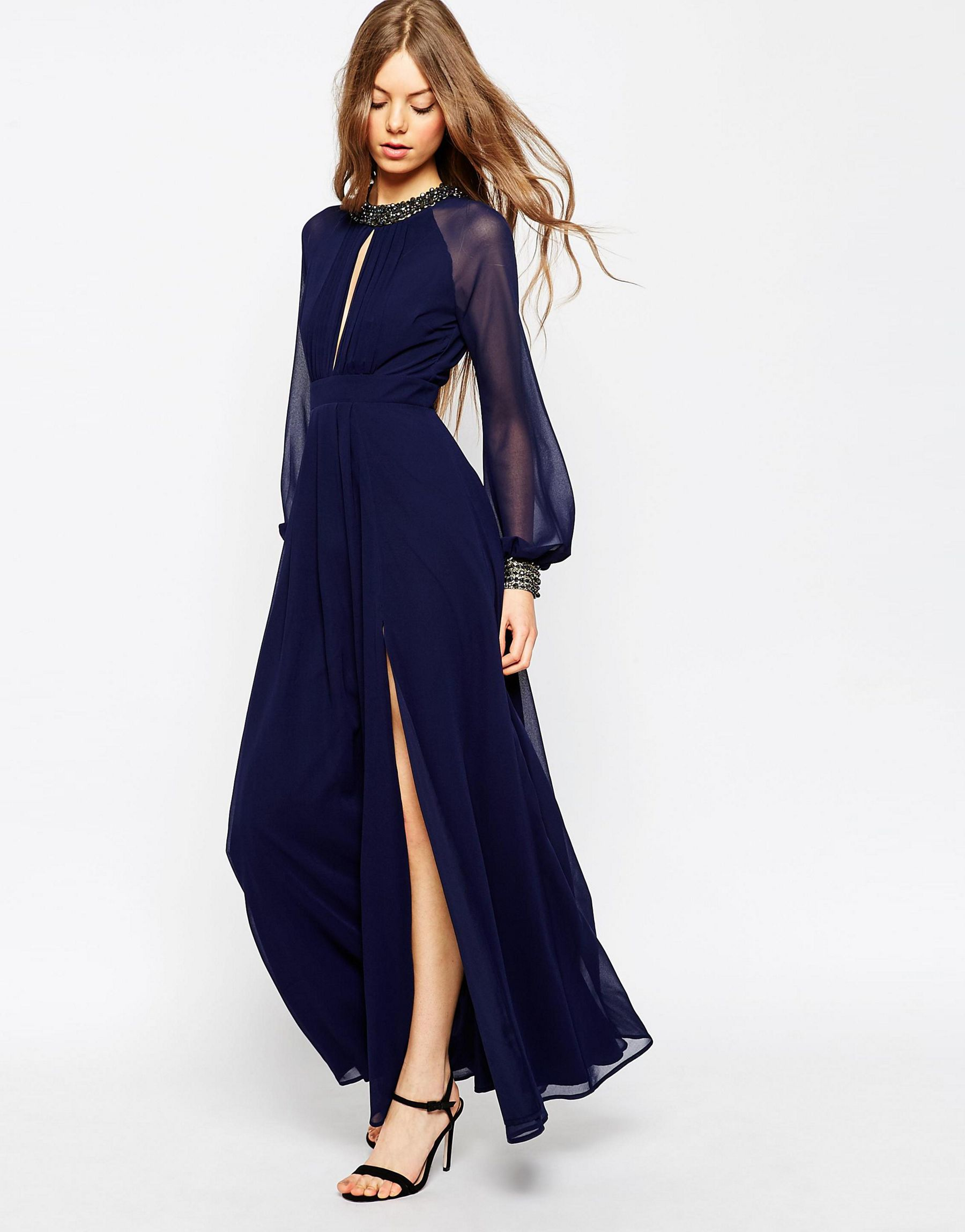 Navy blue long sleeve dress asos dresses Navy blue long sleeve dress asos dresses