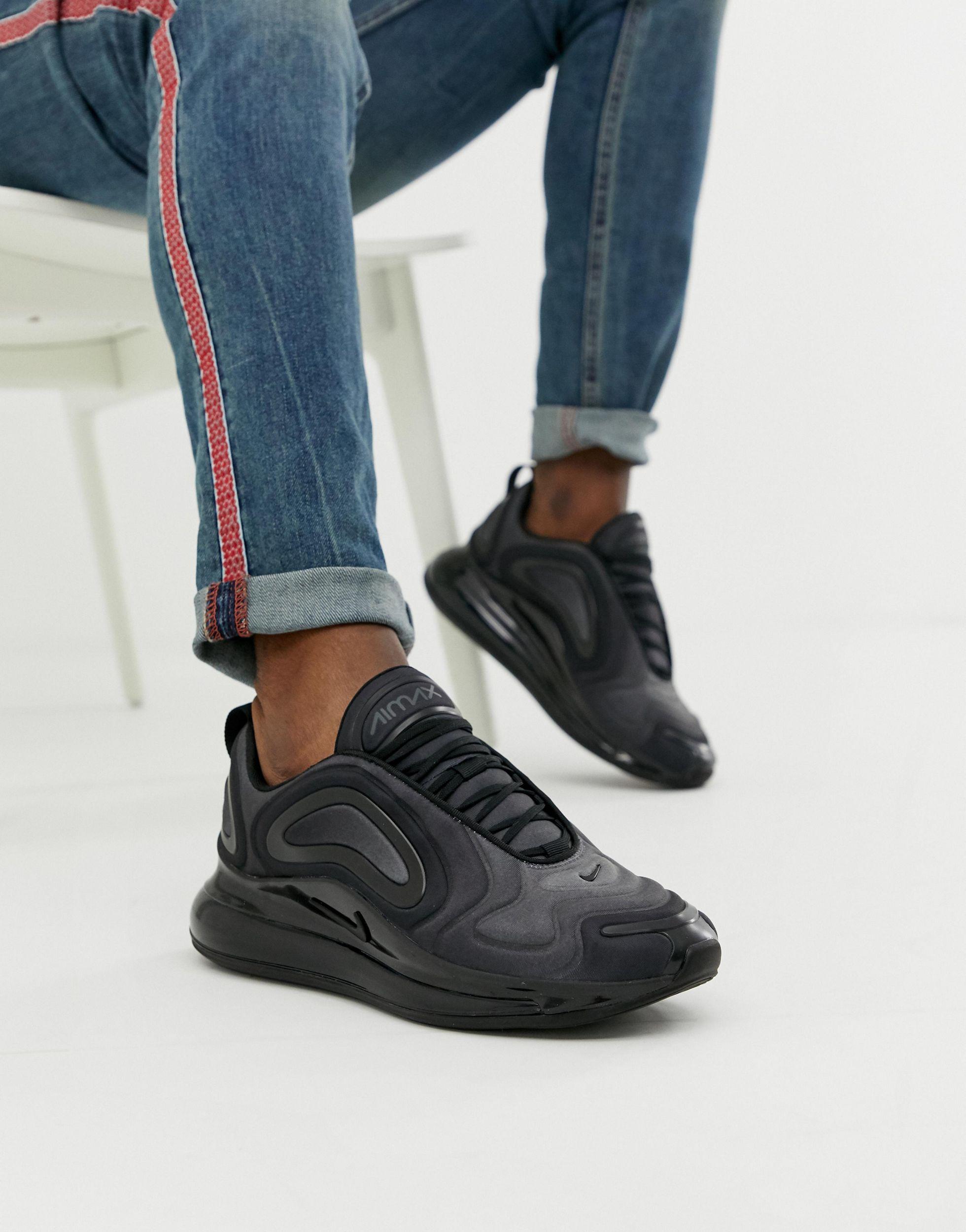 Rocío Mamá Brillar Nike Air Max 720 Shoes in Black for Men | Lyst UK