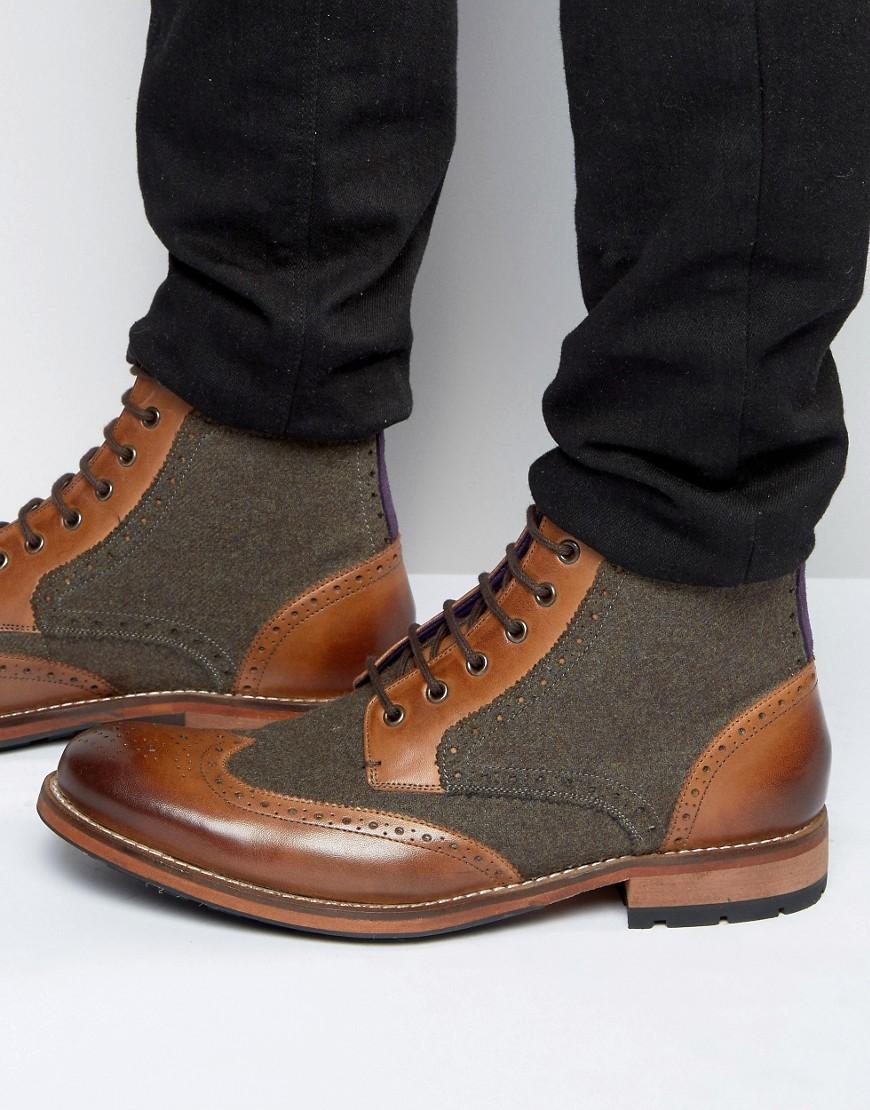 ted baker sealls 3 brogue boots