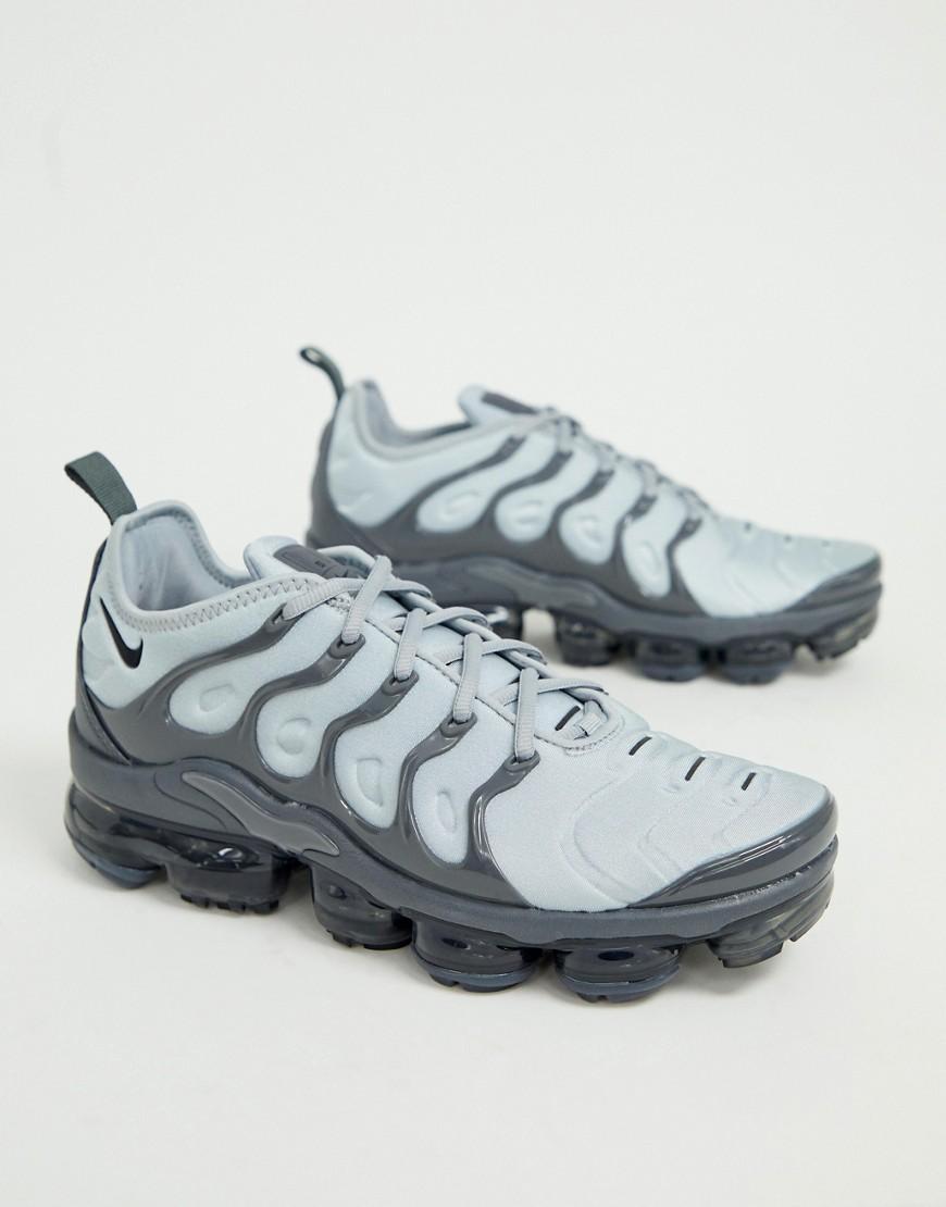 Nike Vapormax Plus - Sneakers In Donker Grijs in het Grijs voor heren - Lyst