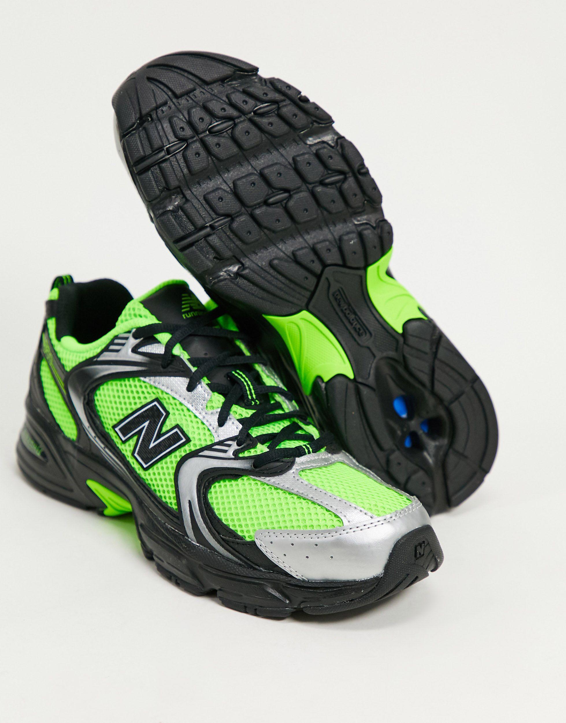 New Balance 530 Green Trainers for Men | Lyst