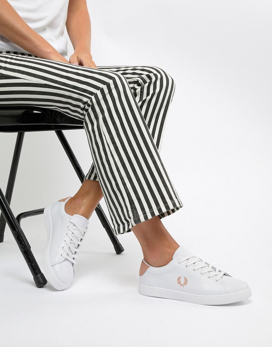 fred perry pink trainers