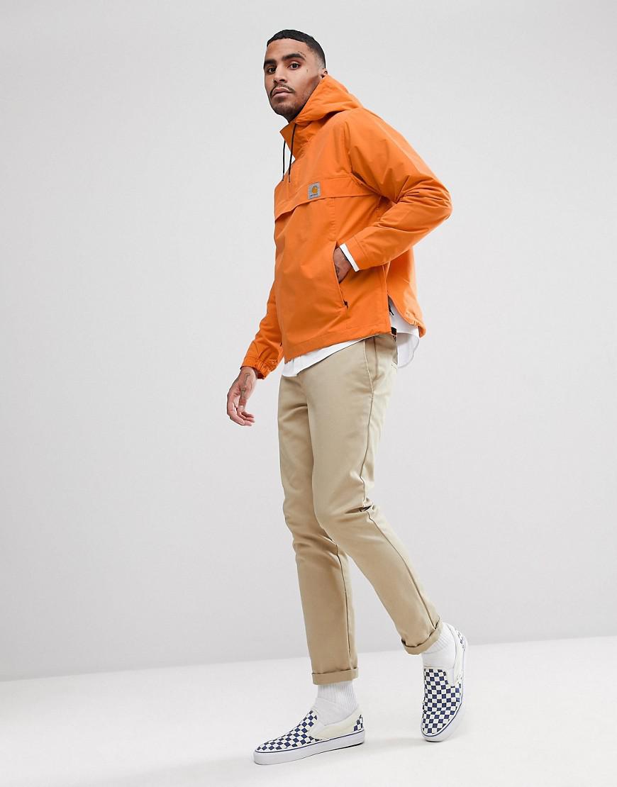 Carhartt WIP Cotton Summer Nimbus Jacket In Orange for Men | Lyst Canada