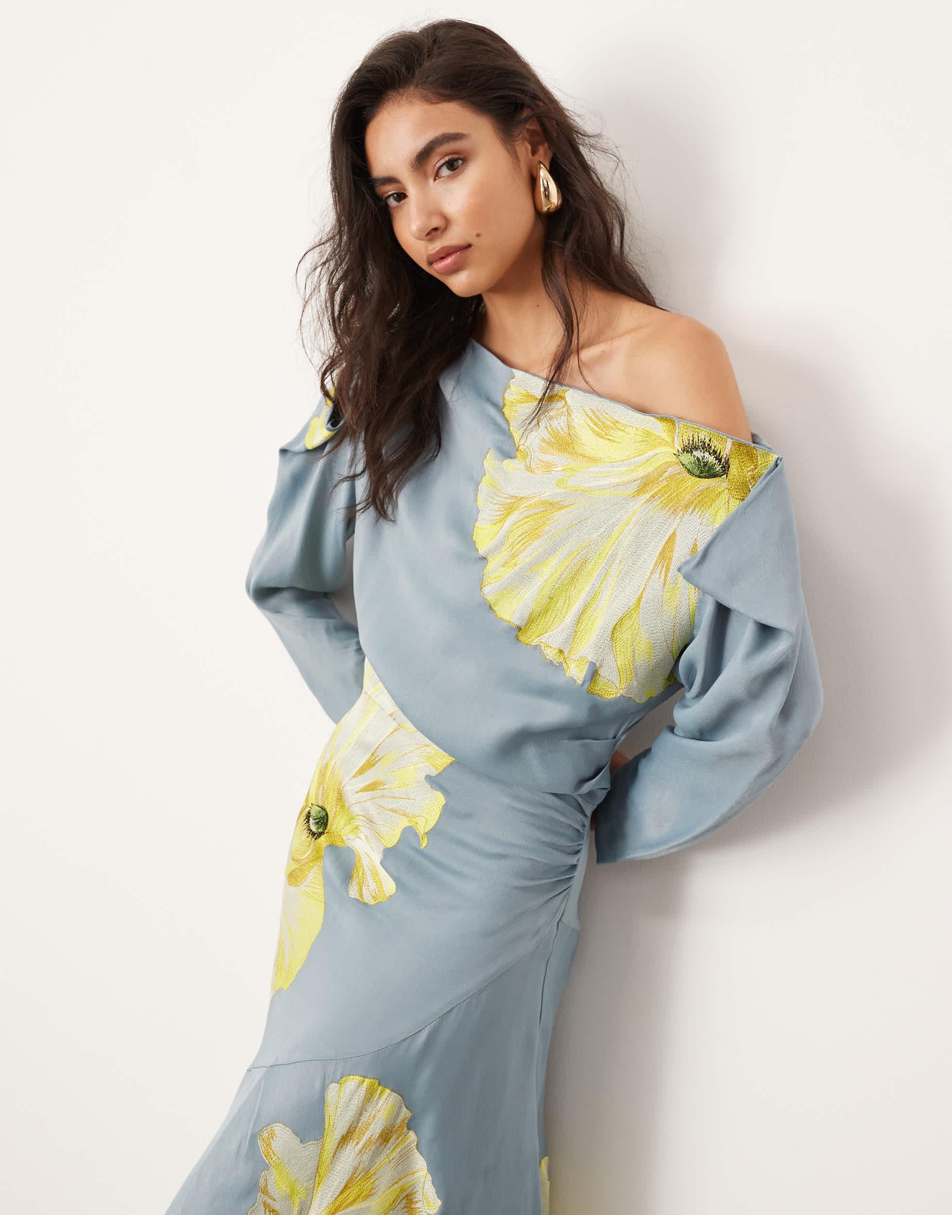 knee length dresses for ladies Take A Photo Cut Out Midi – Impressions Online Boutique