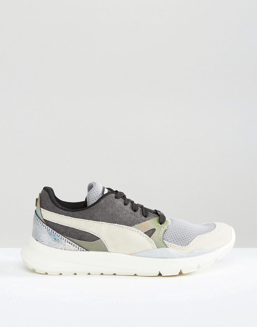 nude puma trainers