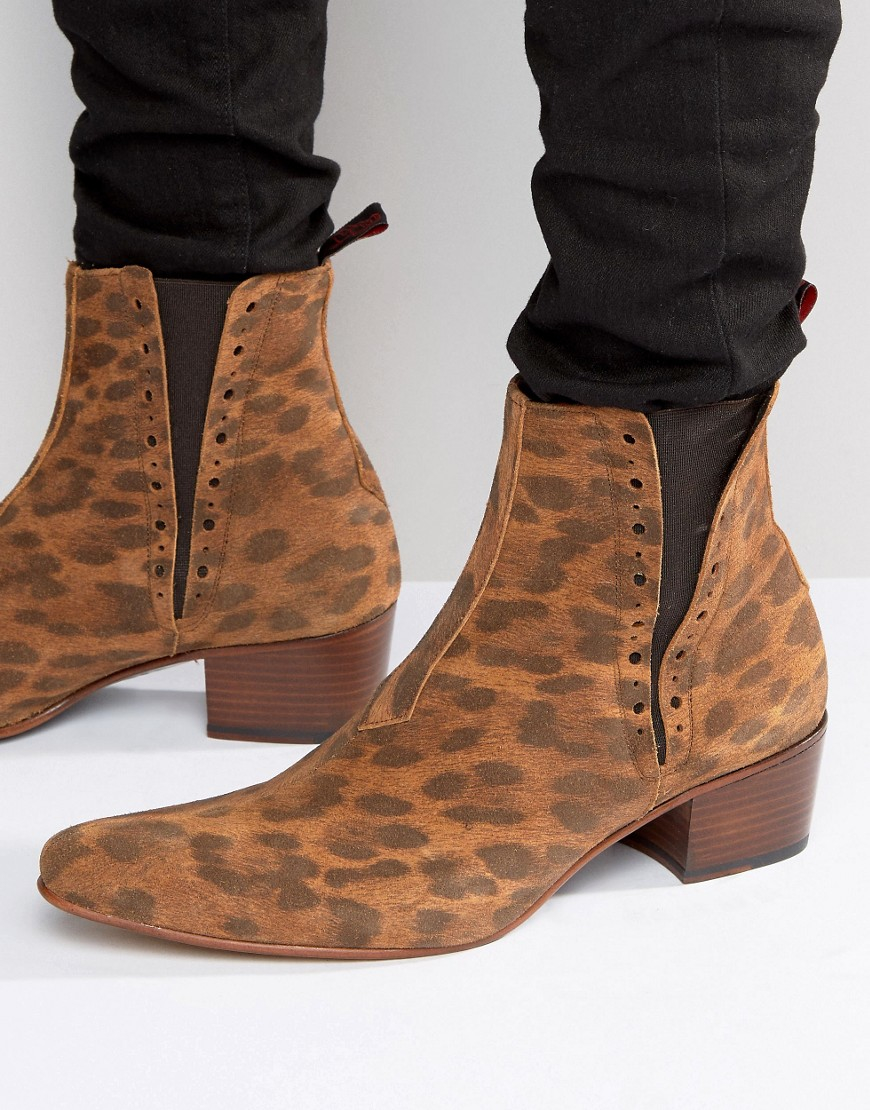 Jeffery West Murphy Suede Chelsea Boots in Brown for Men Lyst