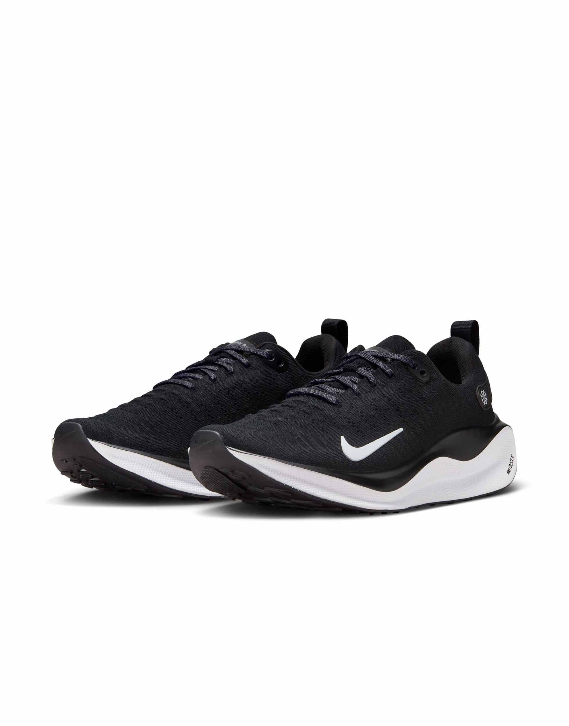 Nike Nike React Infinity Run Flyknit Wide Fit Trainers in Black