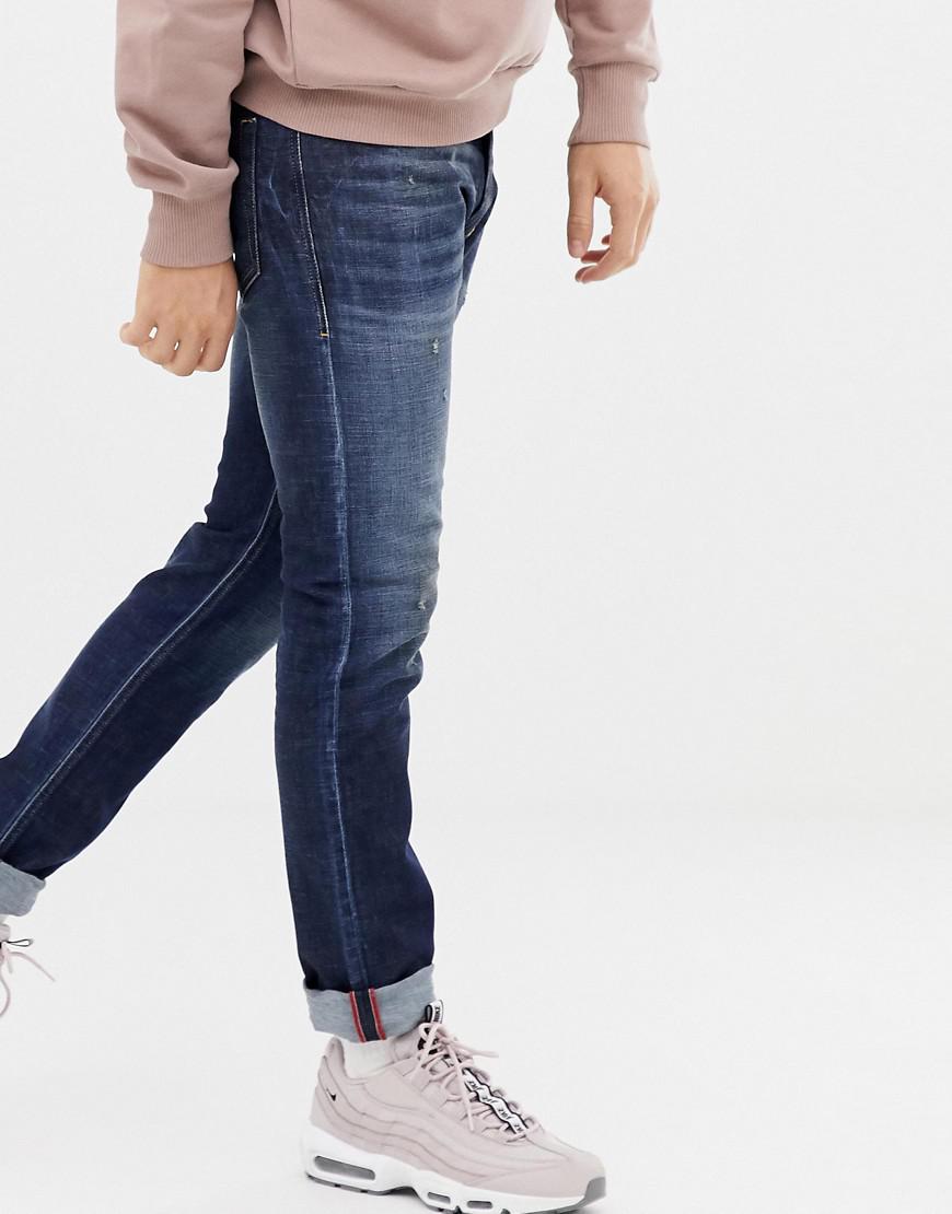 DIESEL Denim Tepphar Slim Carrot Fit Jeans in Blue for Men | Lyst