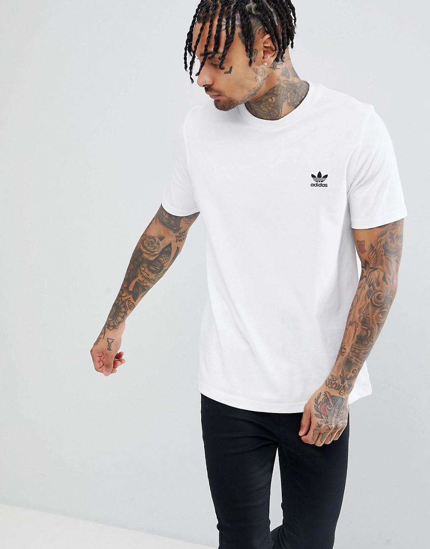 adidas originals white t shirt