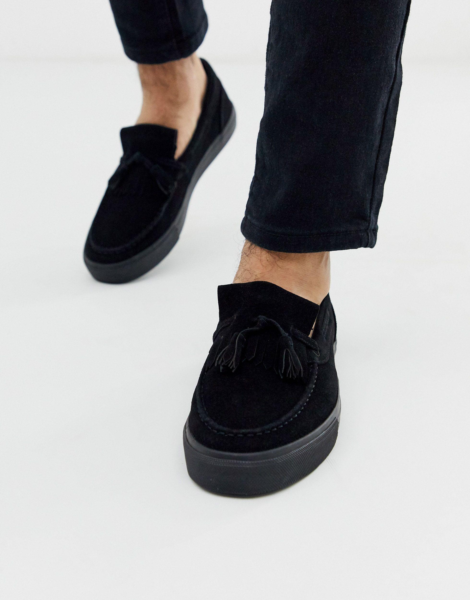 asos black plimsolls