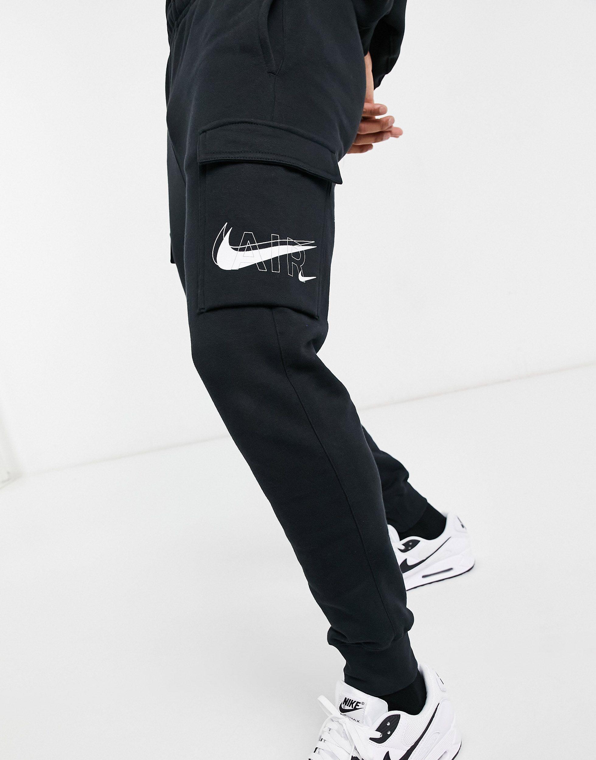 Nike Air Print Pack joggers in Black for Men | Lyst UK