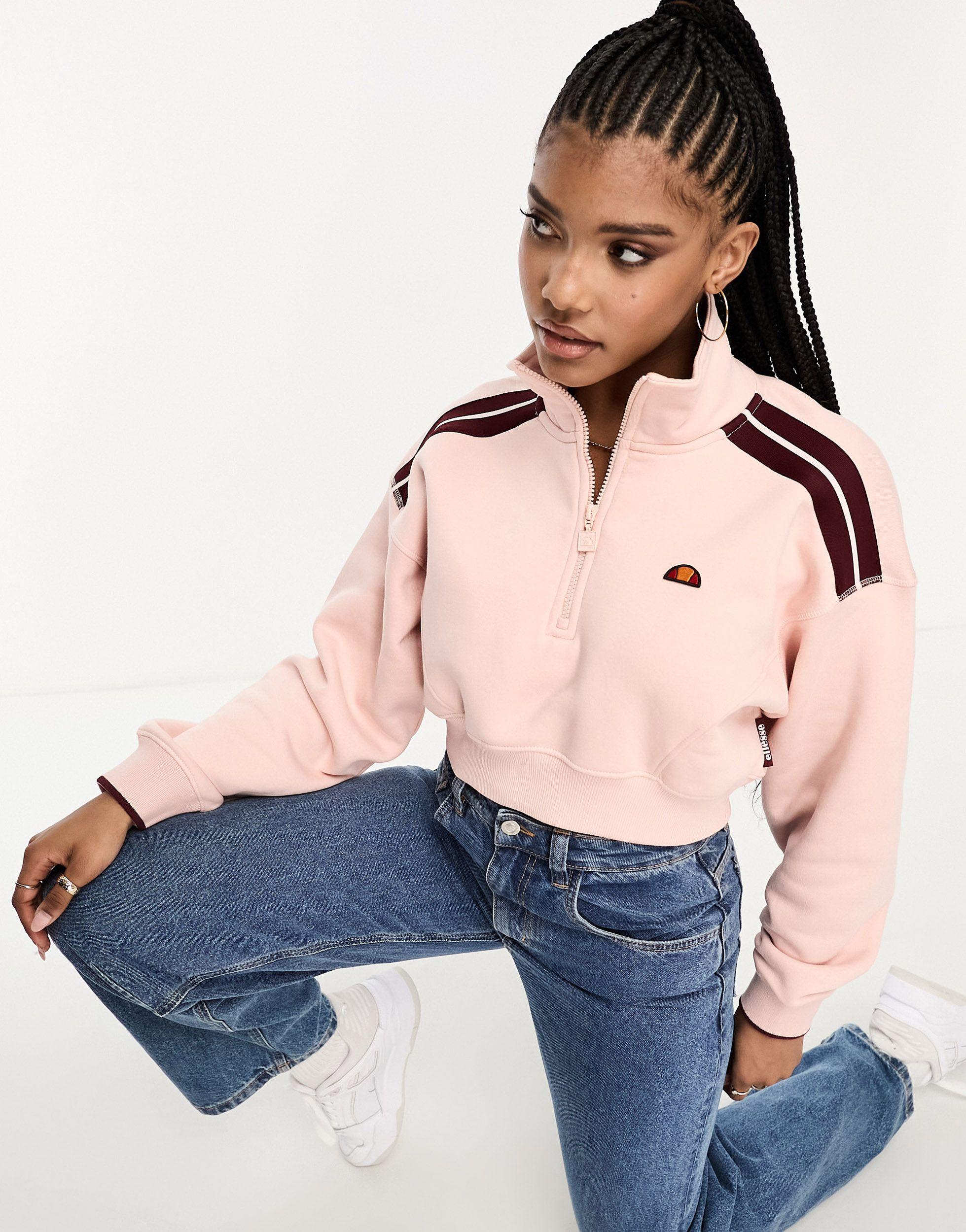 Felpa store ellesse rosa