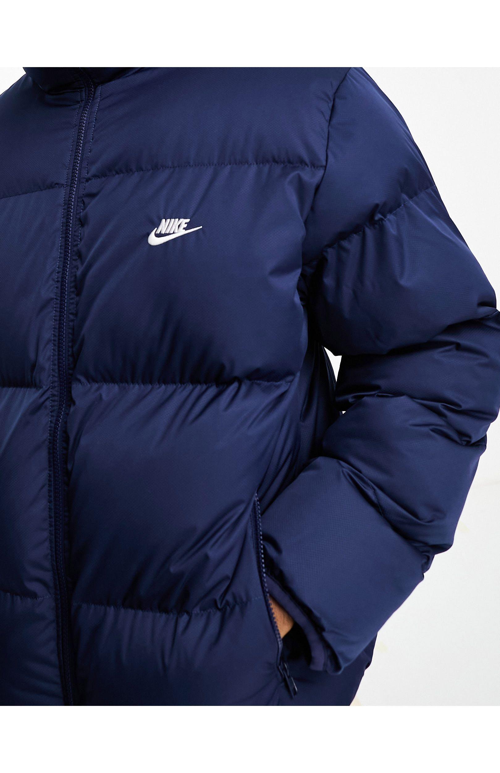 Nike Club Puffer Jacket in Blue for Men Lyst UK