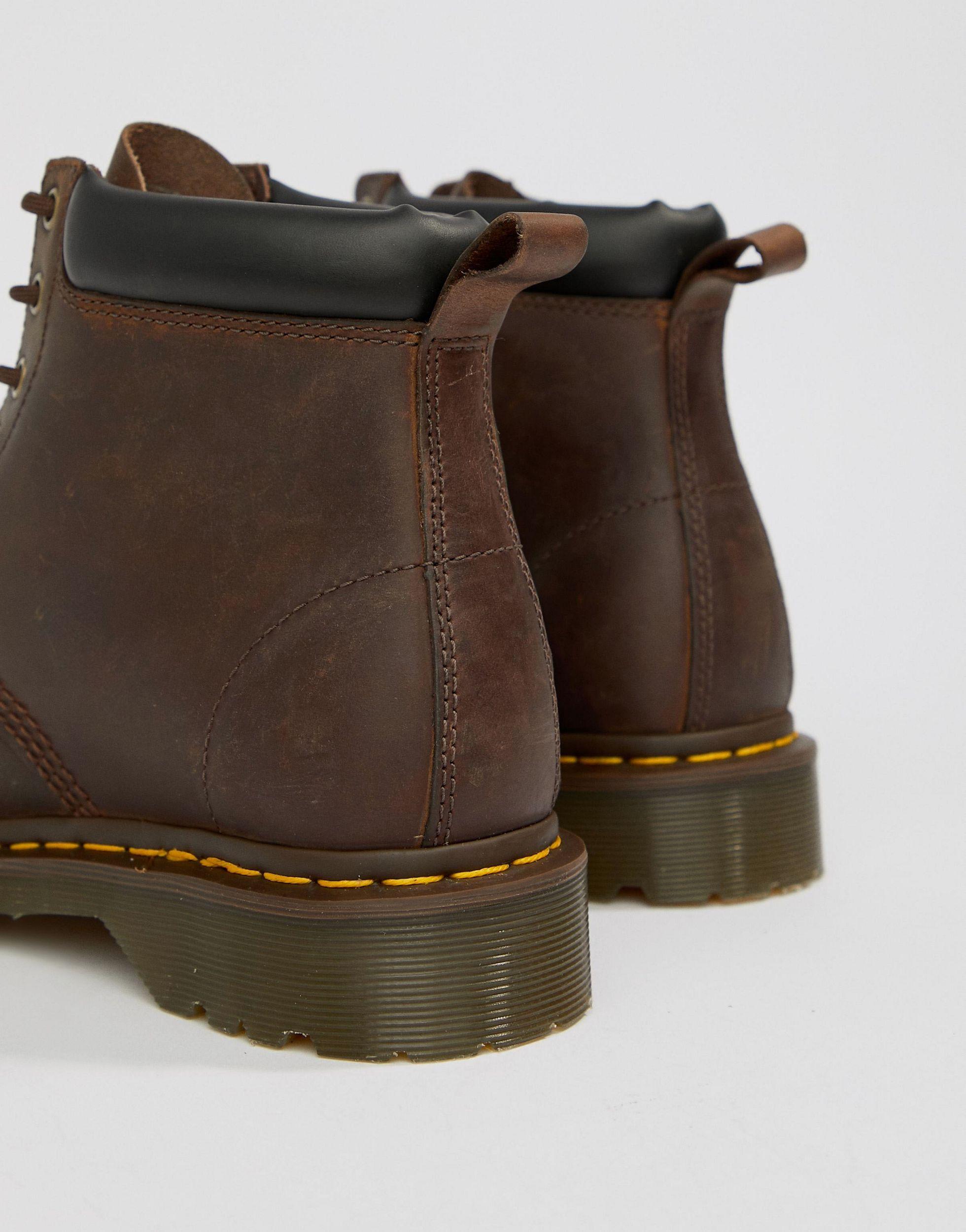 Botas con 6 ojales en marrón 939 Dr. Martens de Ante de color Marrón para  hombre | Lyst