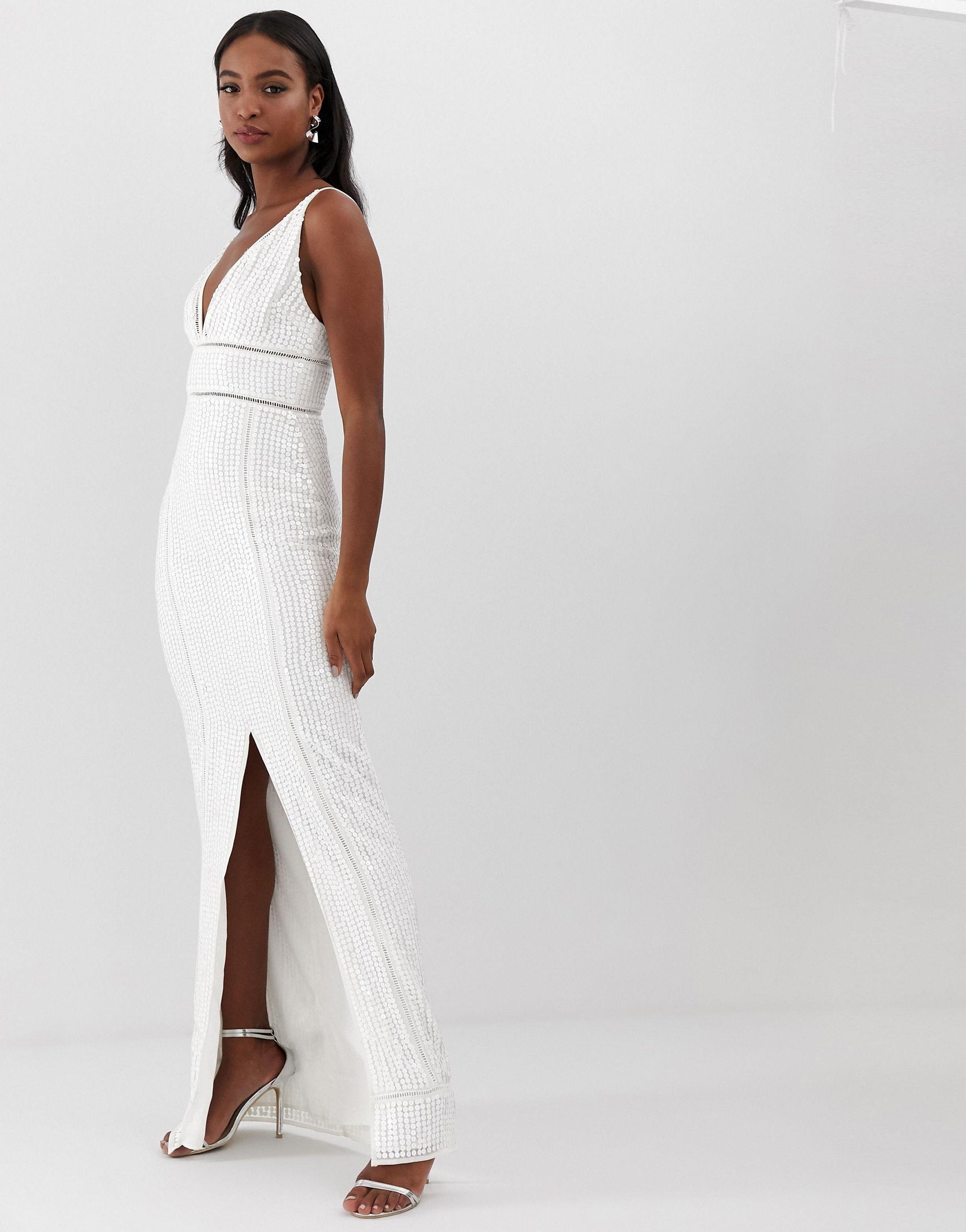tall sequin maxi dress