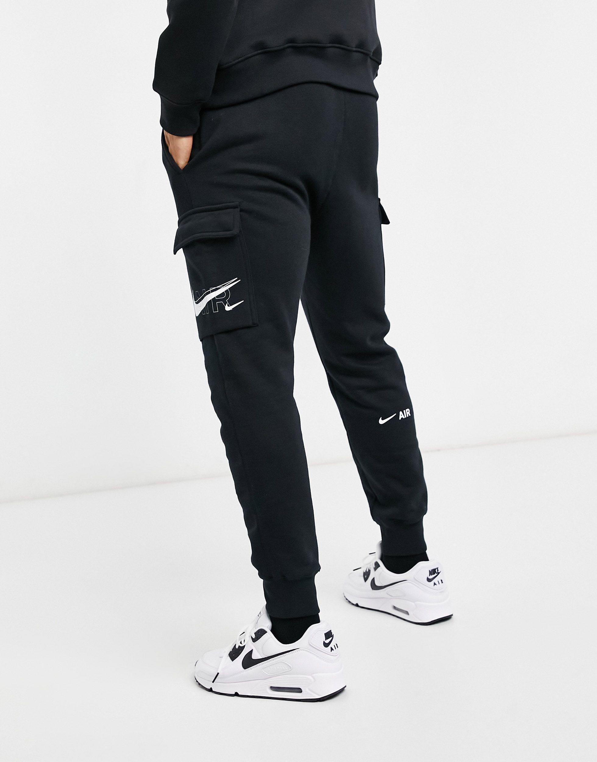 Joggers s cargo con bajos ajustados air print pack Nike de hombre de color  Negro - Lyst