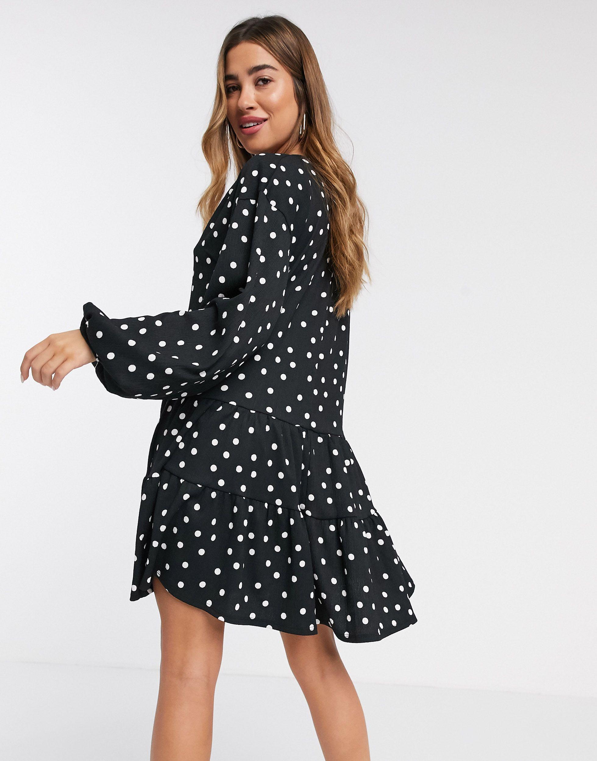 robe a pois mango