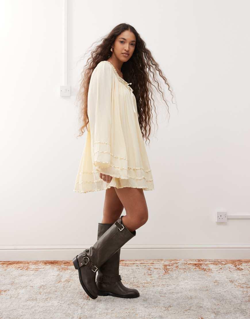free people sydney mini shirt dress
