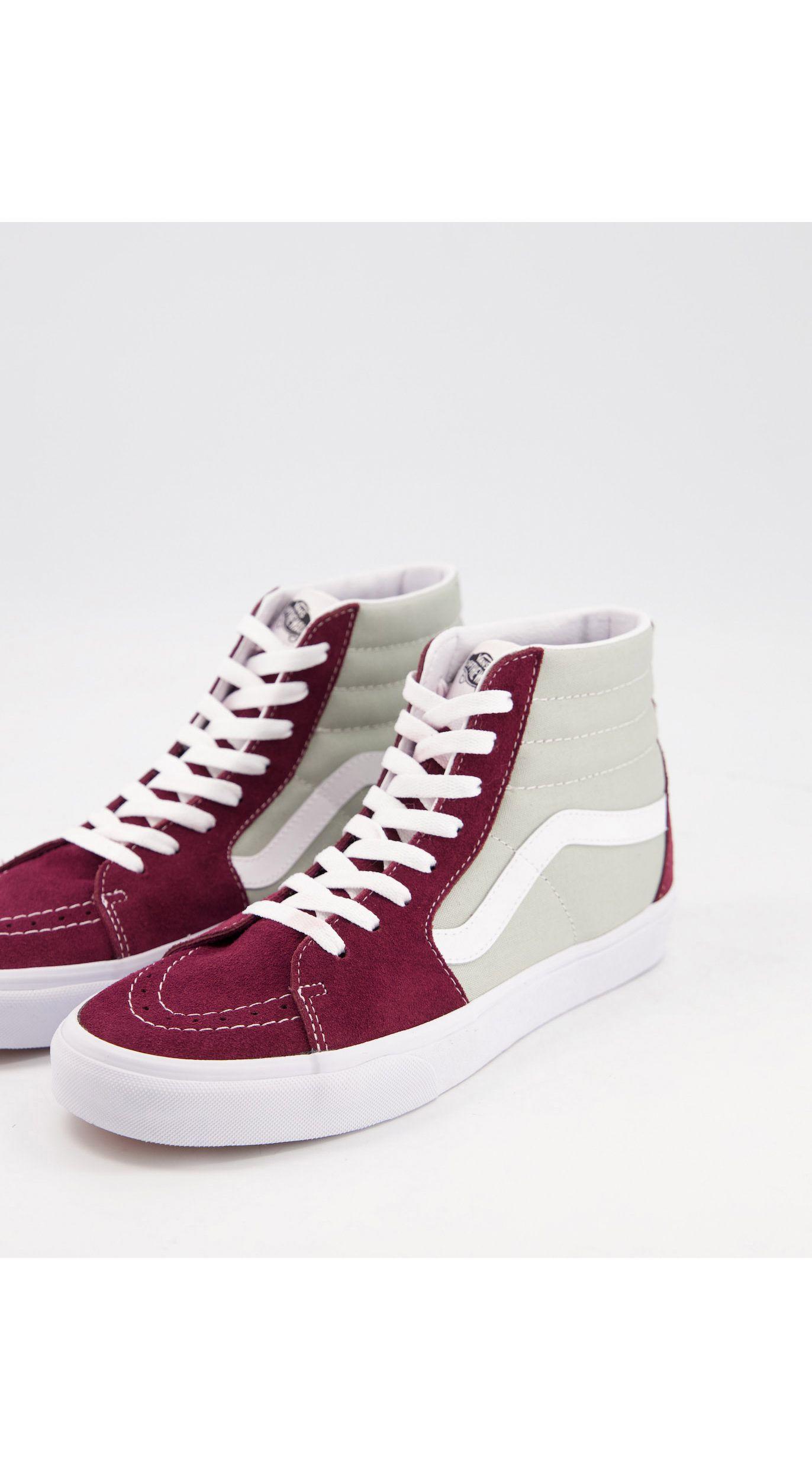Baskets montantes garçon SK8-HI ZIP noir et camoufflage Vans- CCV Mode