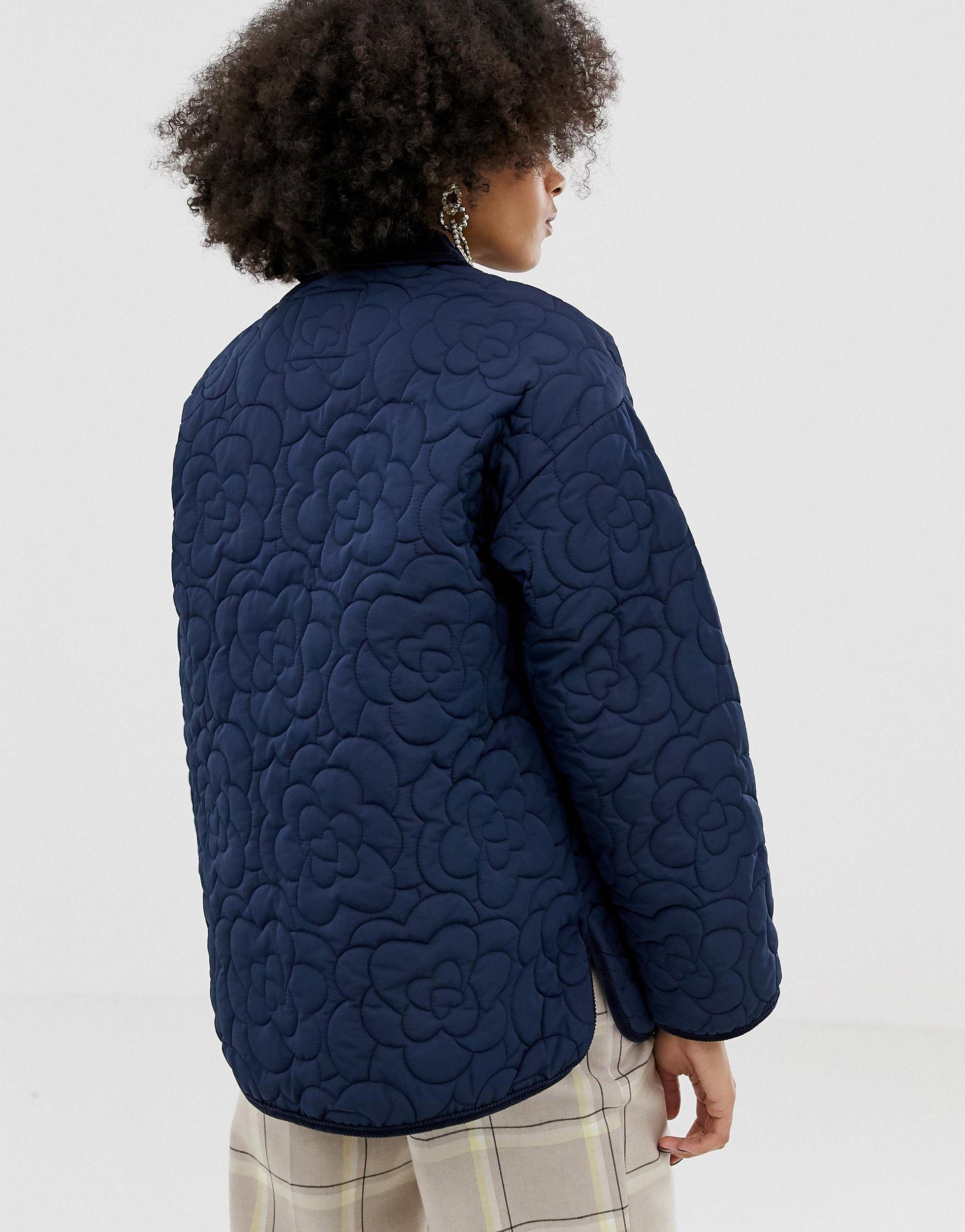 monki quilted jacket