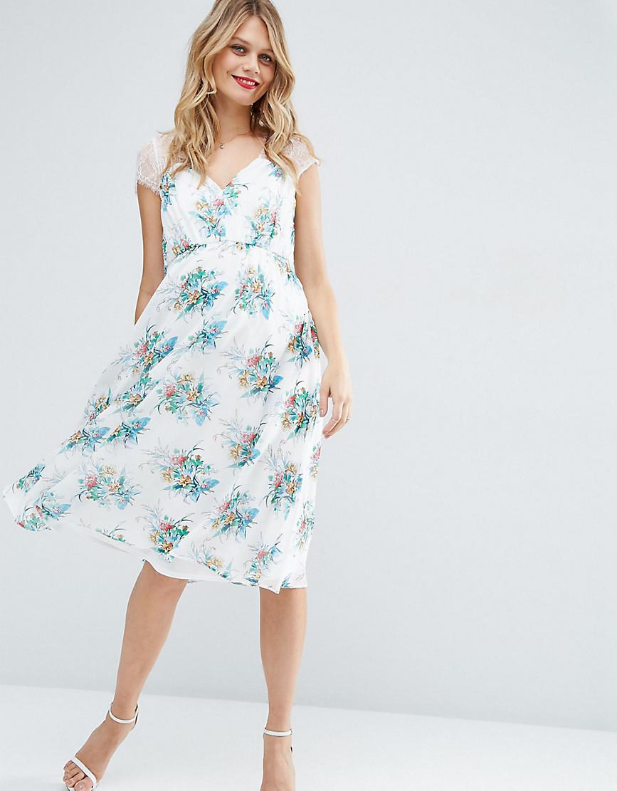 asos kate lace midi dress
