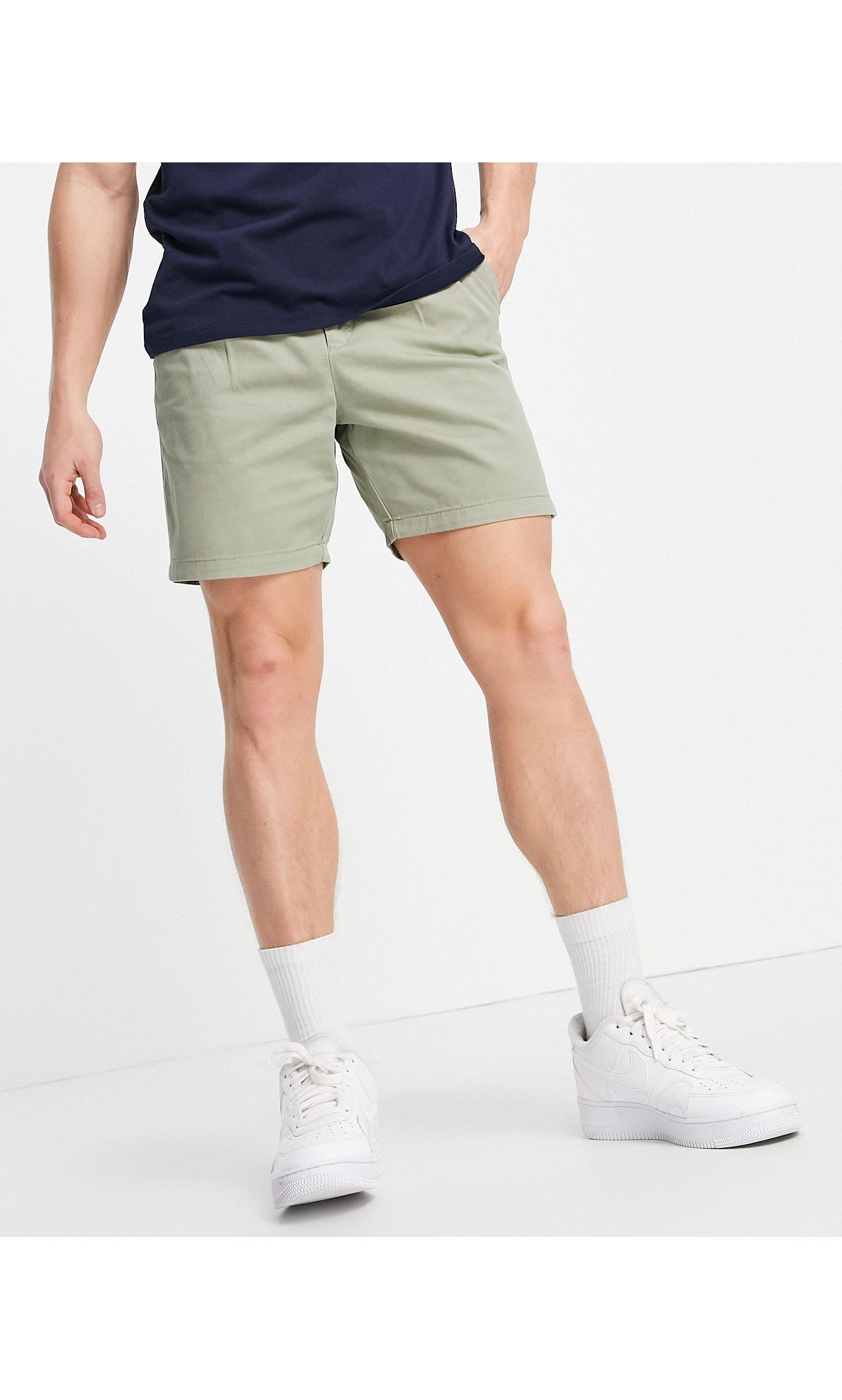 new look chino shorts