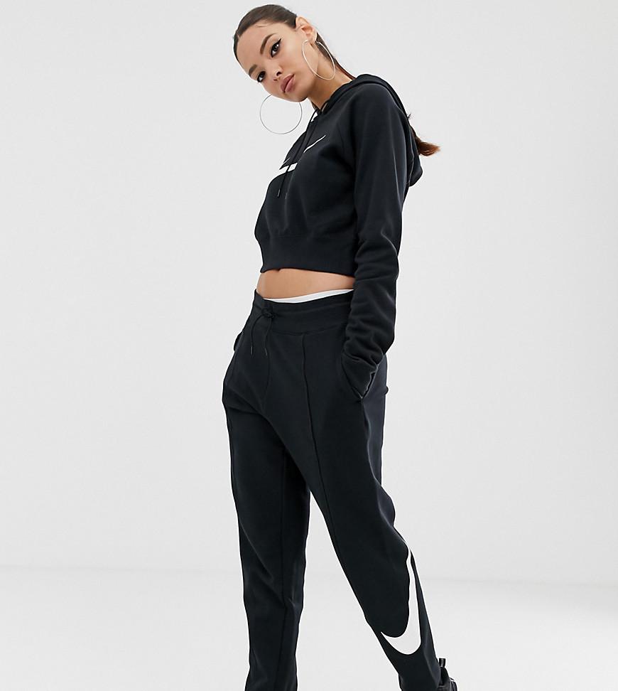 black nike oversized joggers