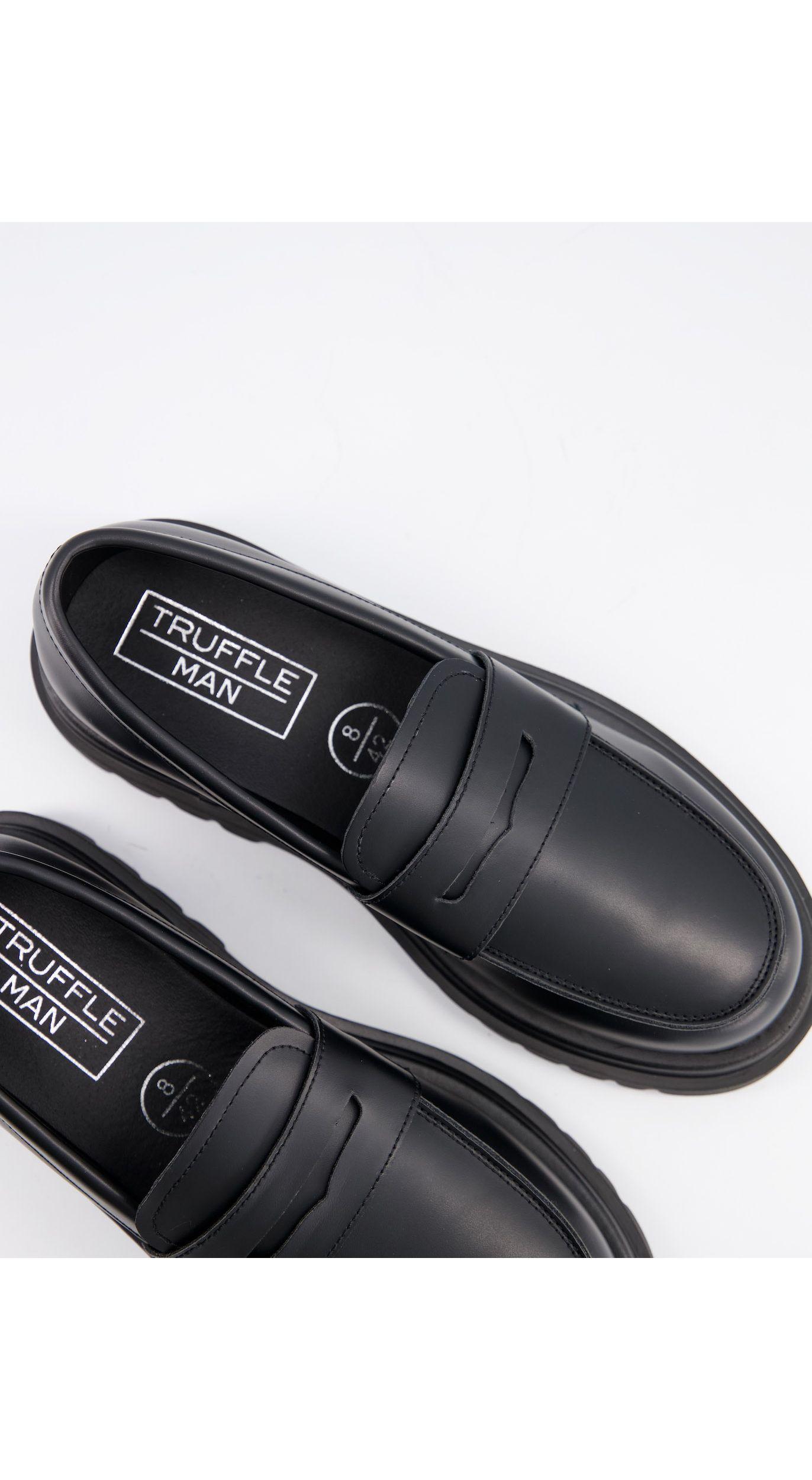 s con suela gruesa Truffle Collection de hombre de color Negro | Lyst