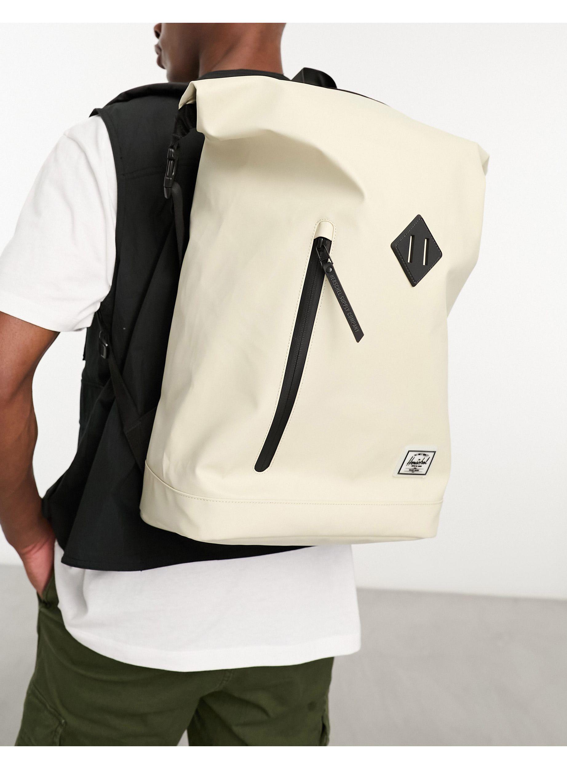 sac à dos imperméable avec partie supérieure roulée - beige Herschel Supply  Co. pour homme en coloris Neutre | Lyst