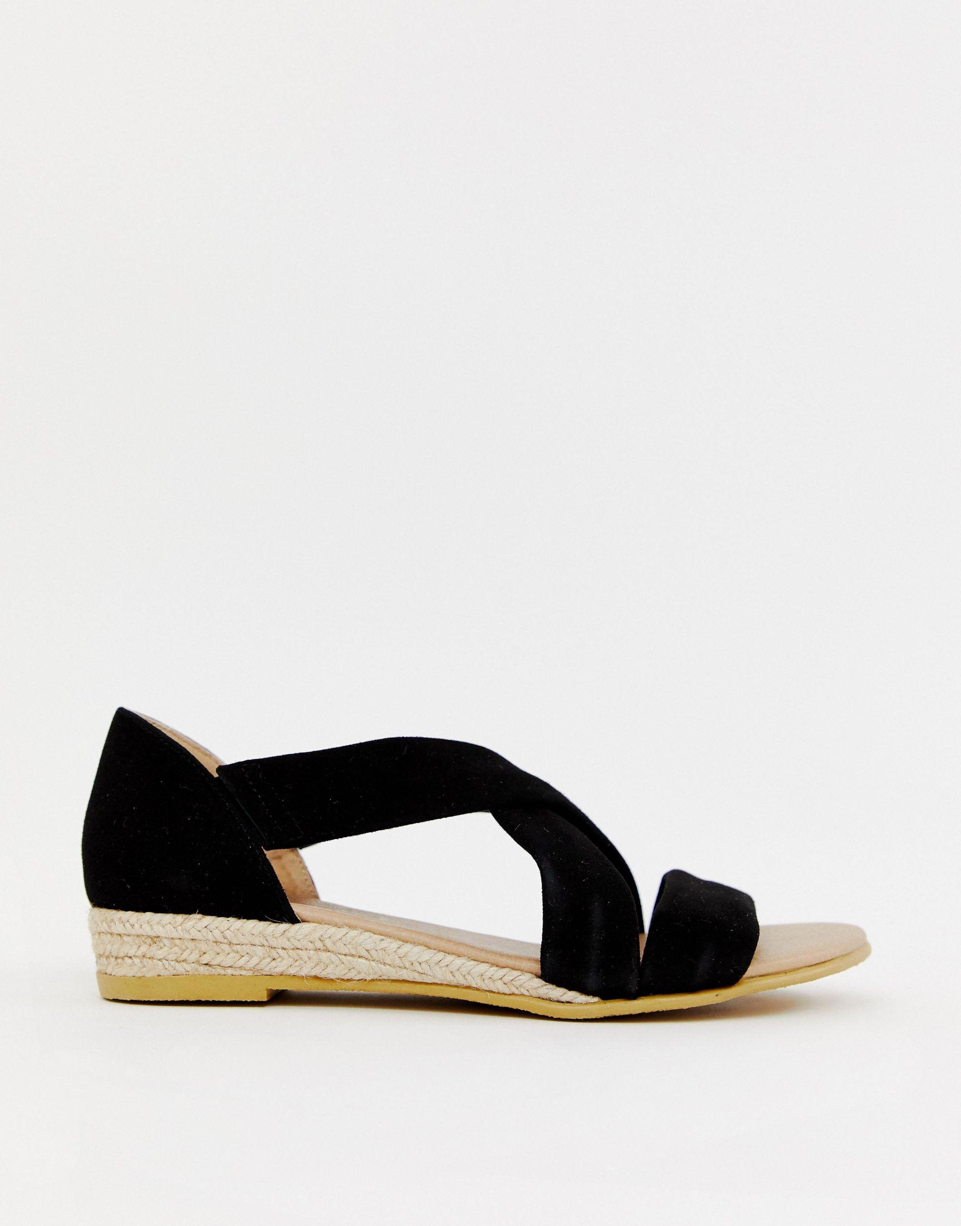 office suede sandals