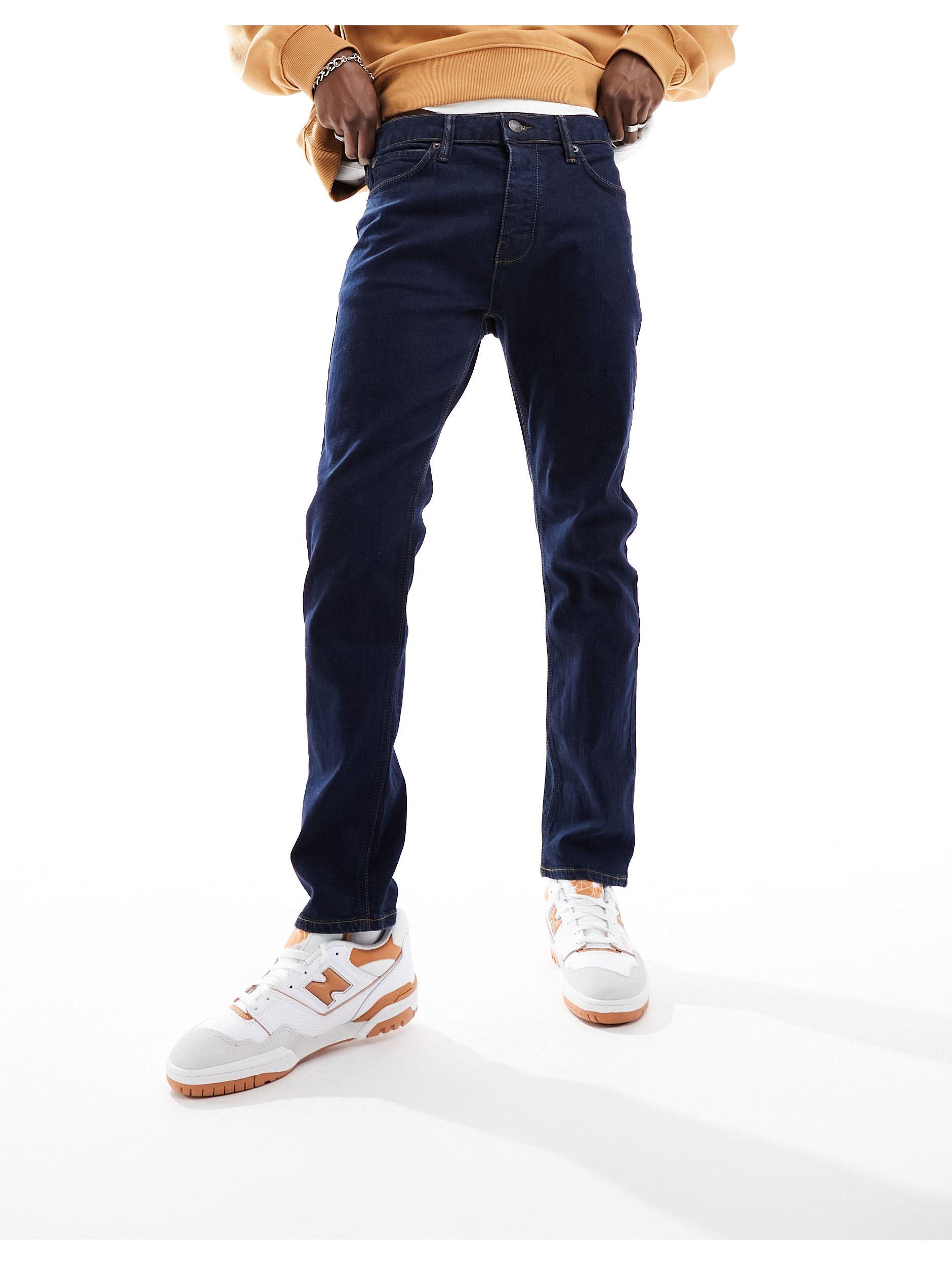 French Connection Slim Fit Jeans in Blue for Men | Lyst