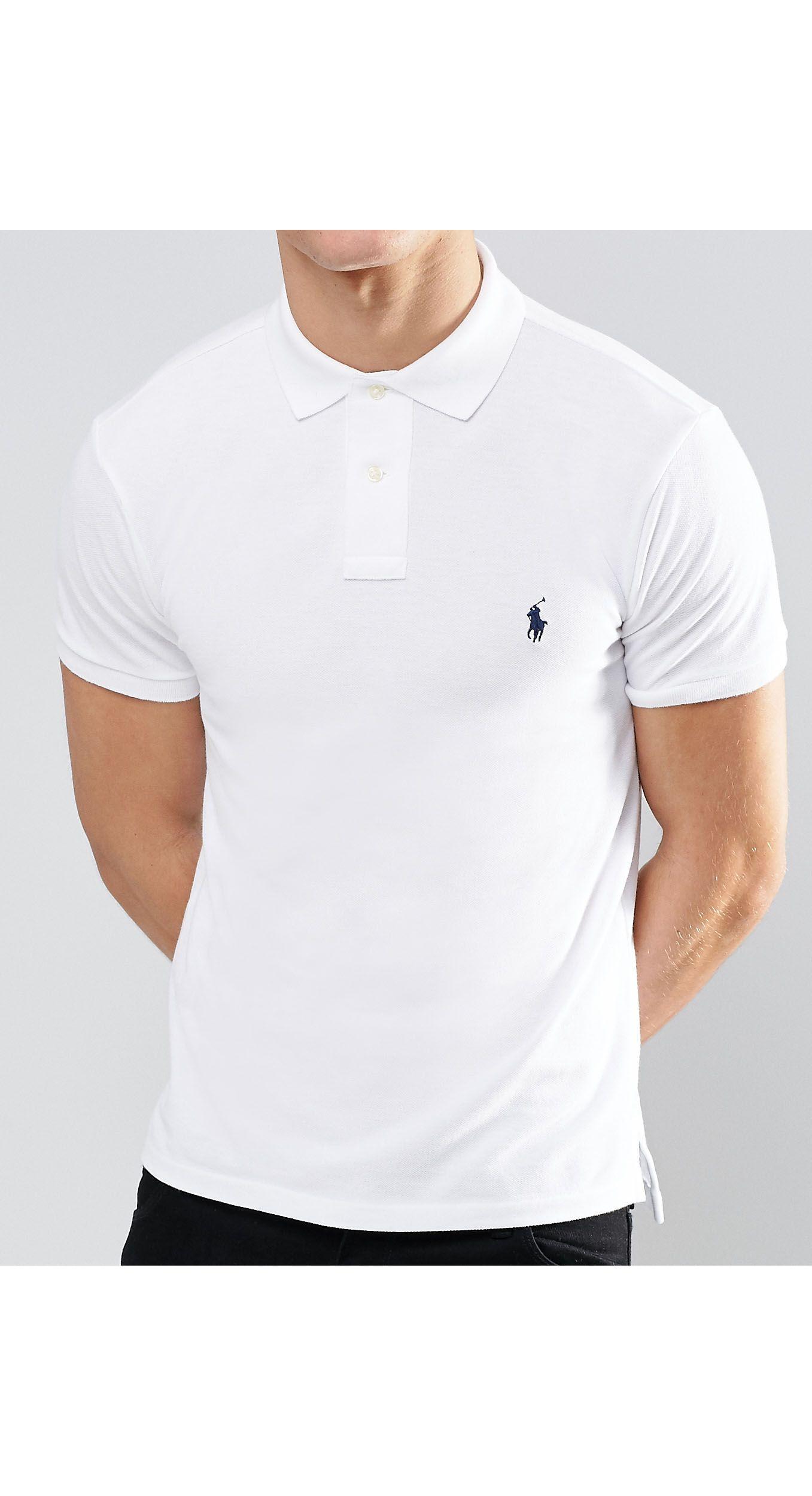 polo ralph lauren white shirt slim fit