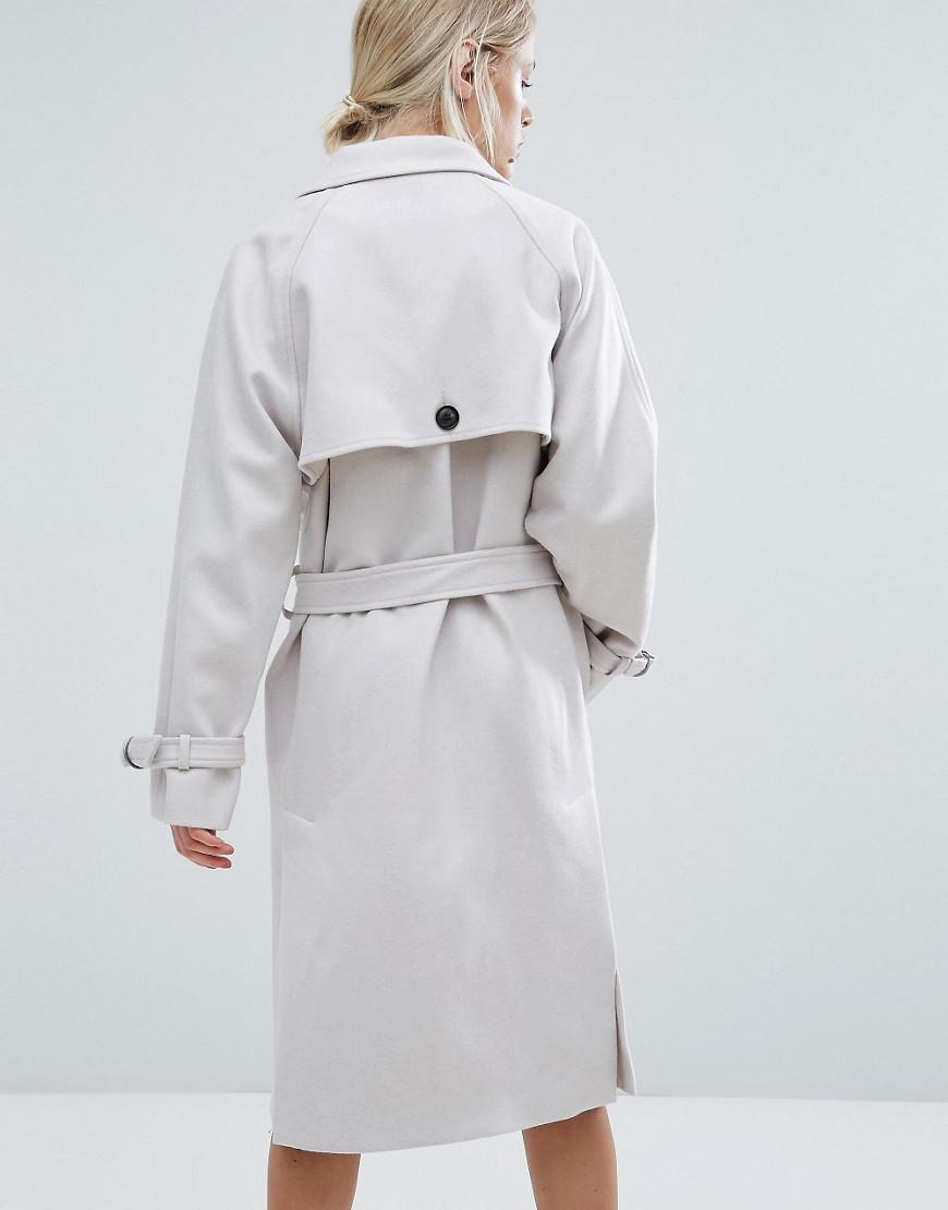 Storm and Marie Storm & Marie Julia Wool Trench Coat - Lyst