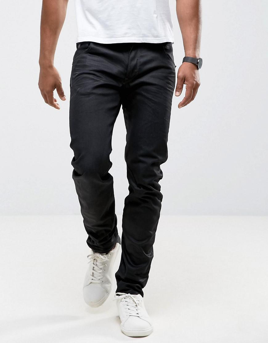 G-Star RAW Denim Jeans Arc Zip 3d Slim Fit Medium Black Aged for Men - Lyst