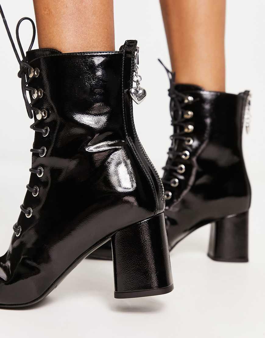 love-moschino-Black-Lace-Up-