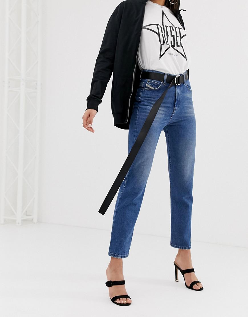 diesel high rise jeans