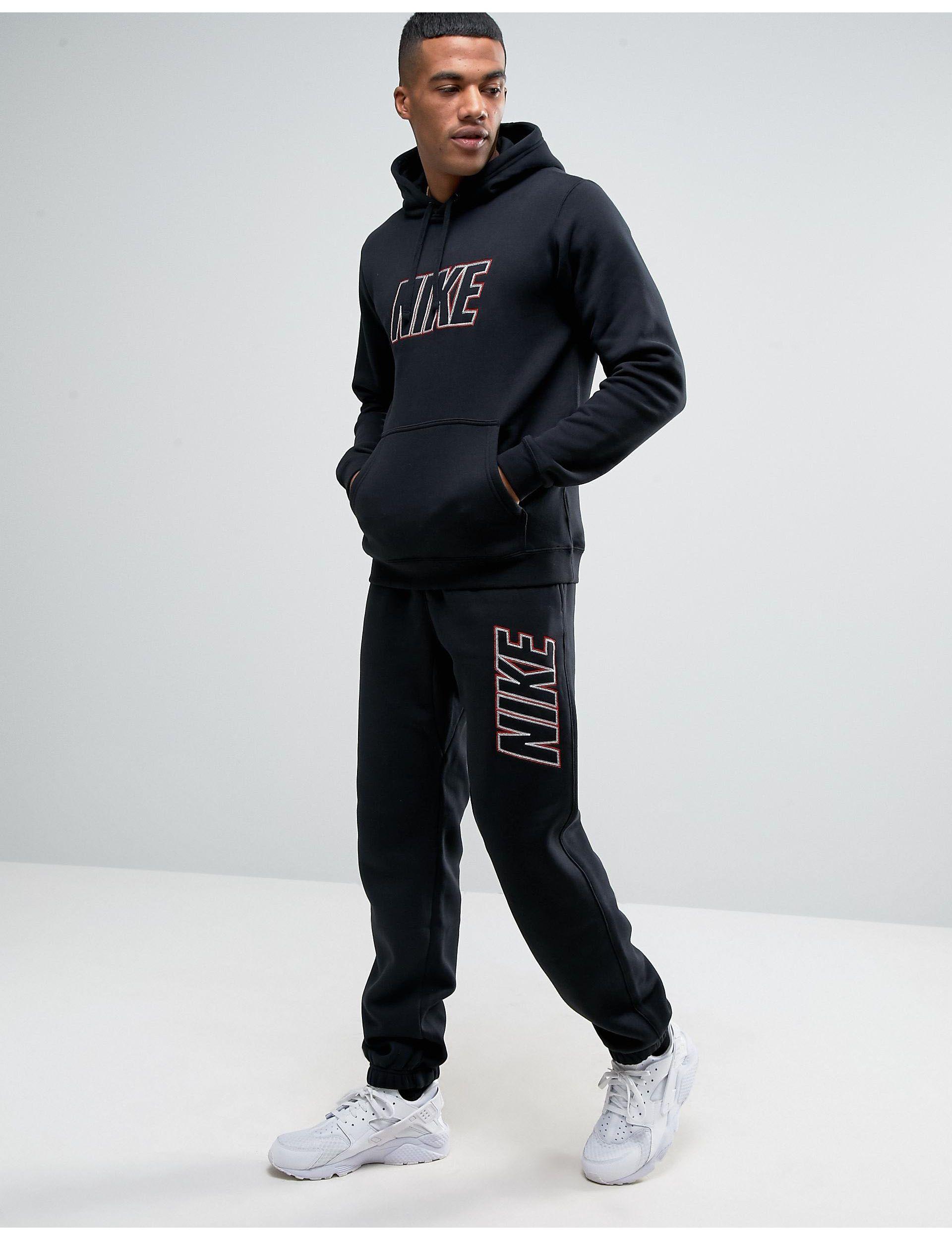 Nike Tracksuit Set With Large Logo in Blue for Men Lyst Australia