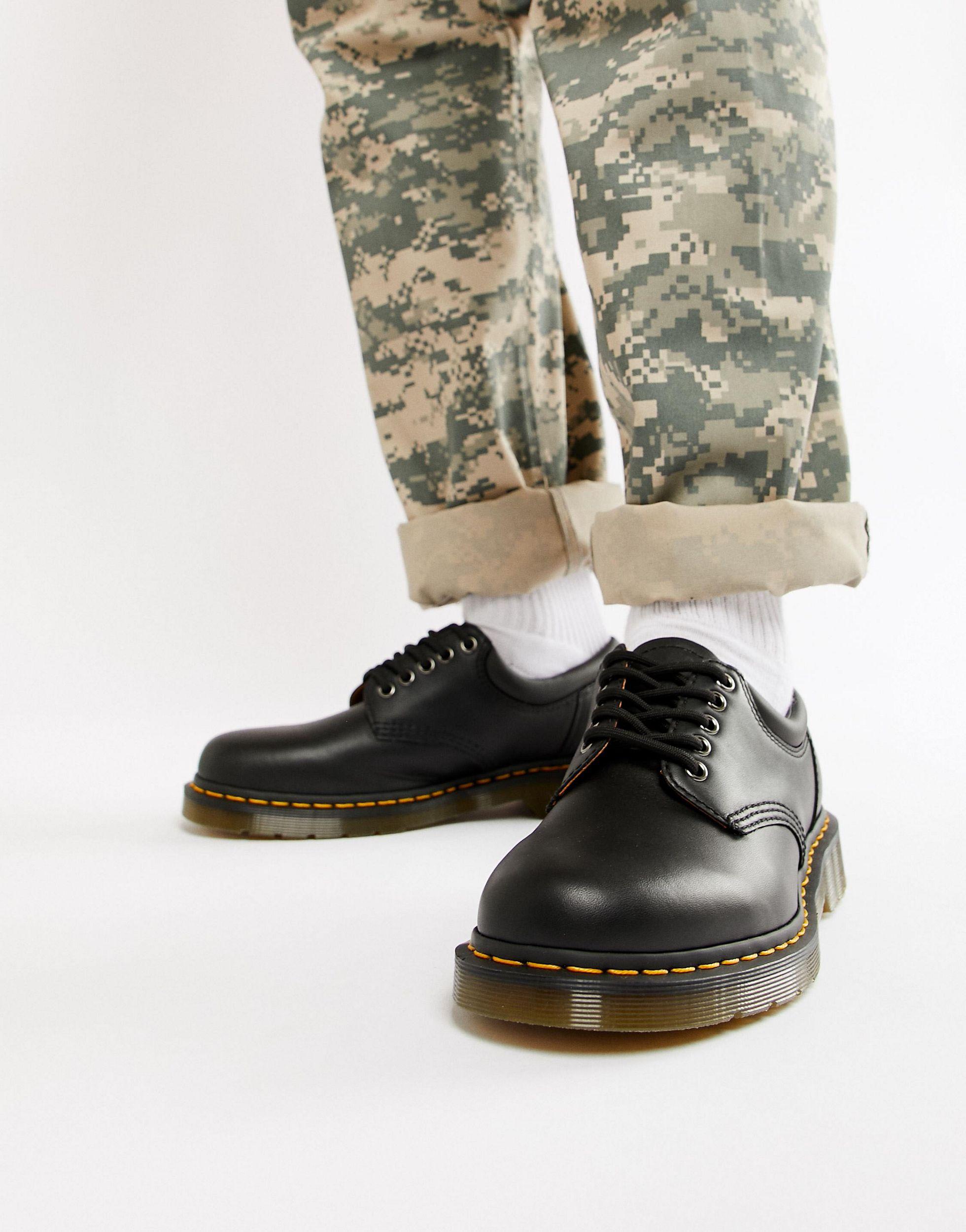 Dr. Martens Leather Mens 8053 Work Shoe in Black for Men - Save 47% | Lyst