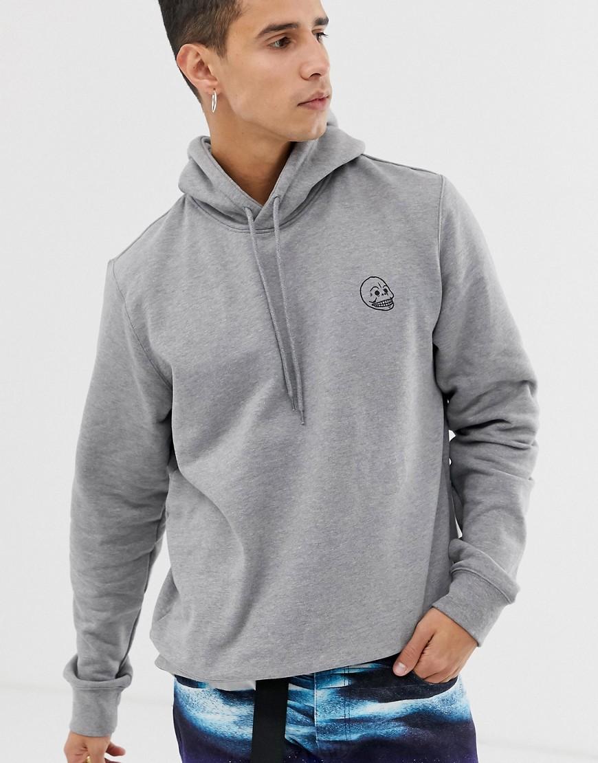 Cheap monday skull hoodie Clearance