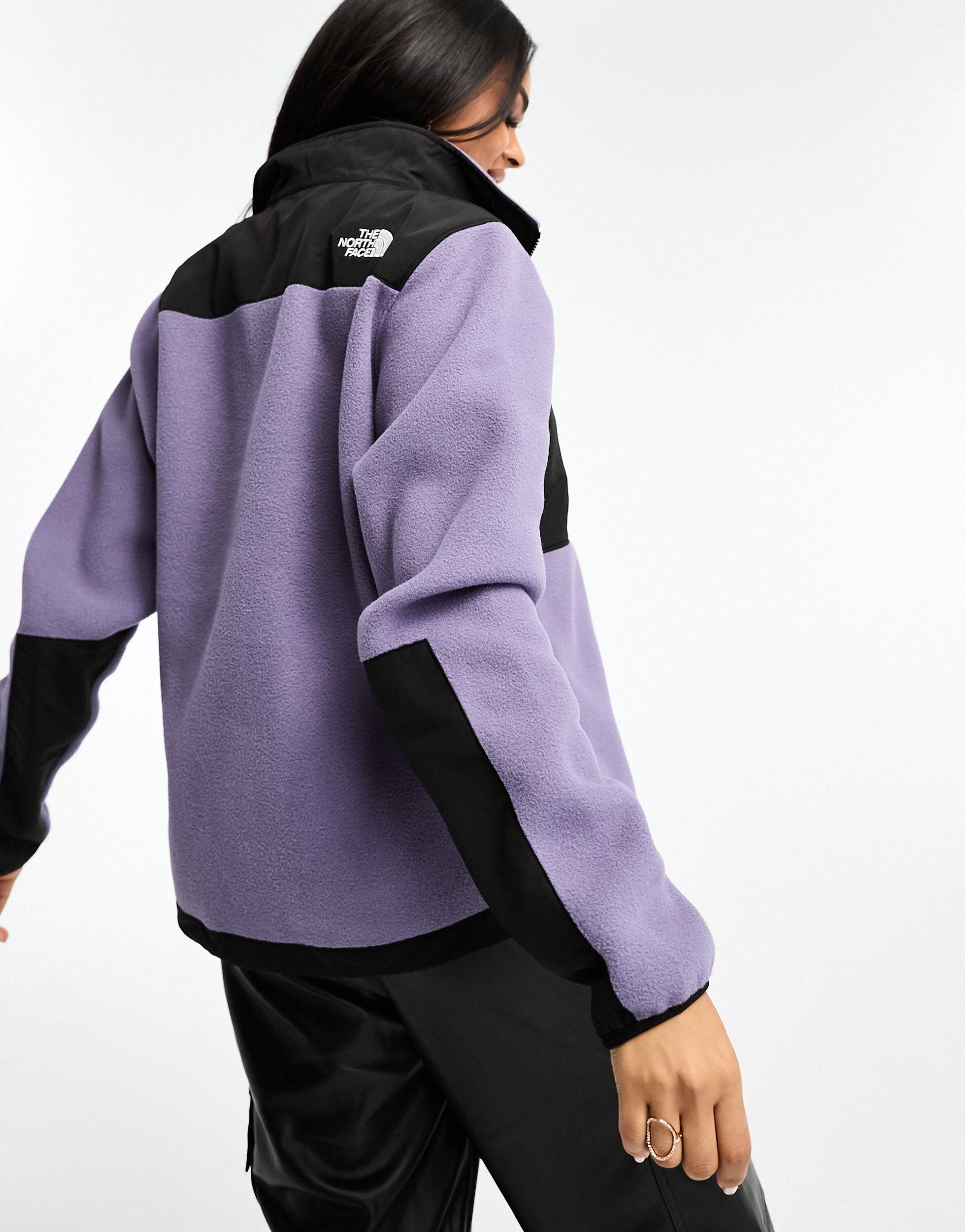 Purple north best sale face fleece