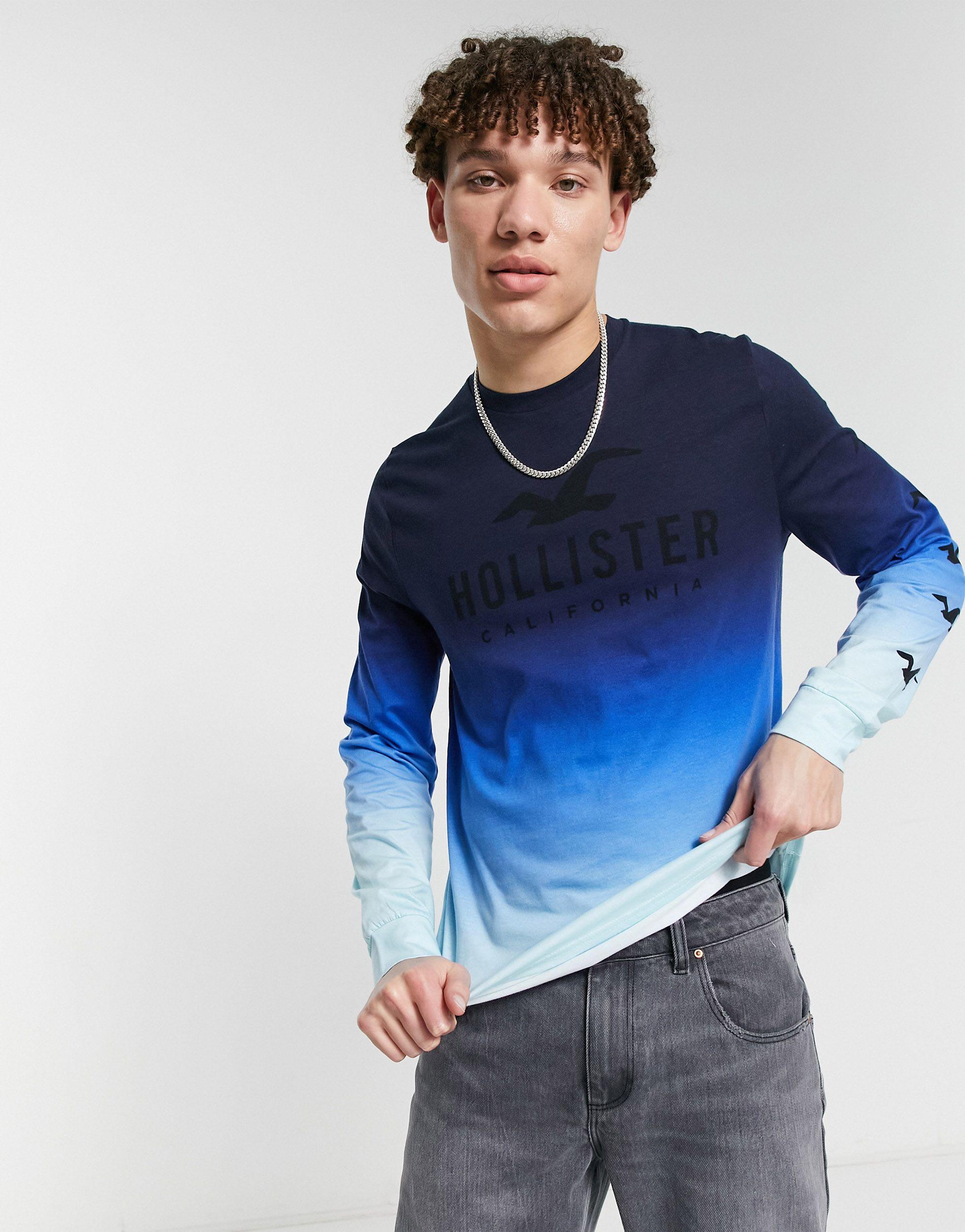 hollister ombre long sleeve