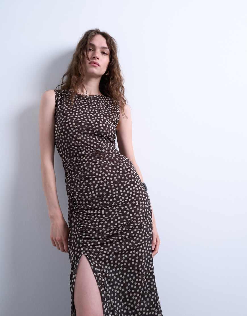 Polka Dot Topshop Print Dress Mini Dress Topshop Austin Dress