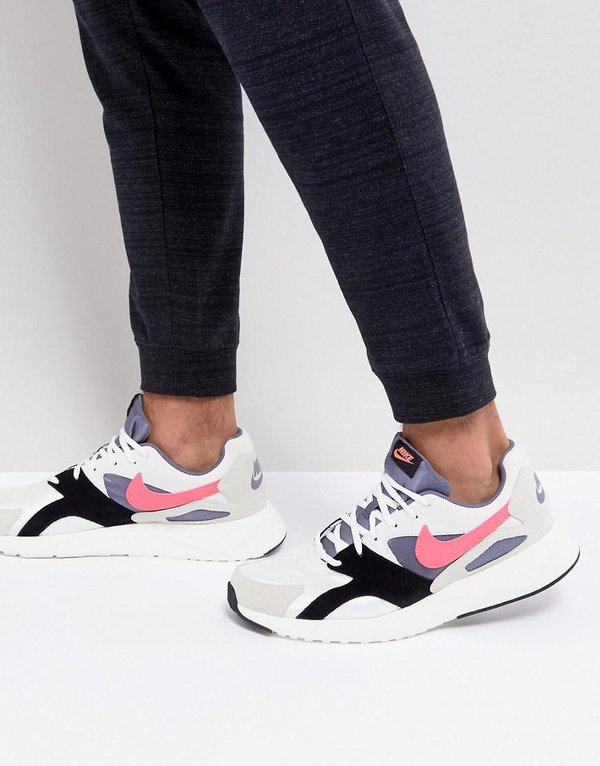 nike pantheos trainers in white