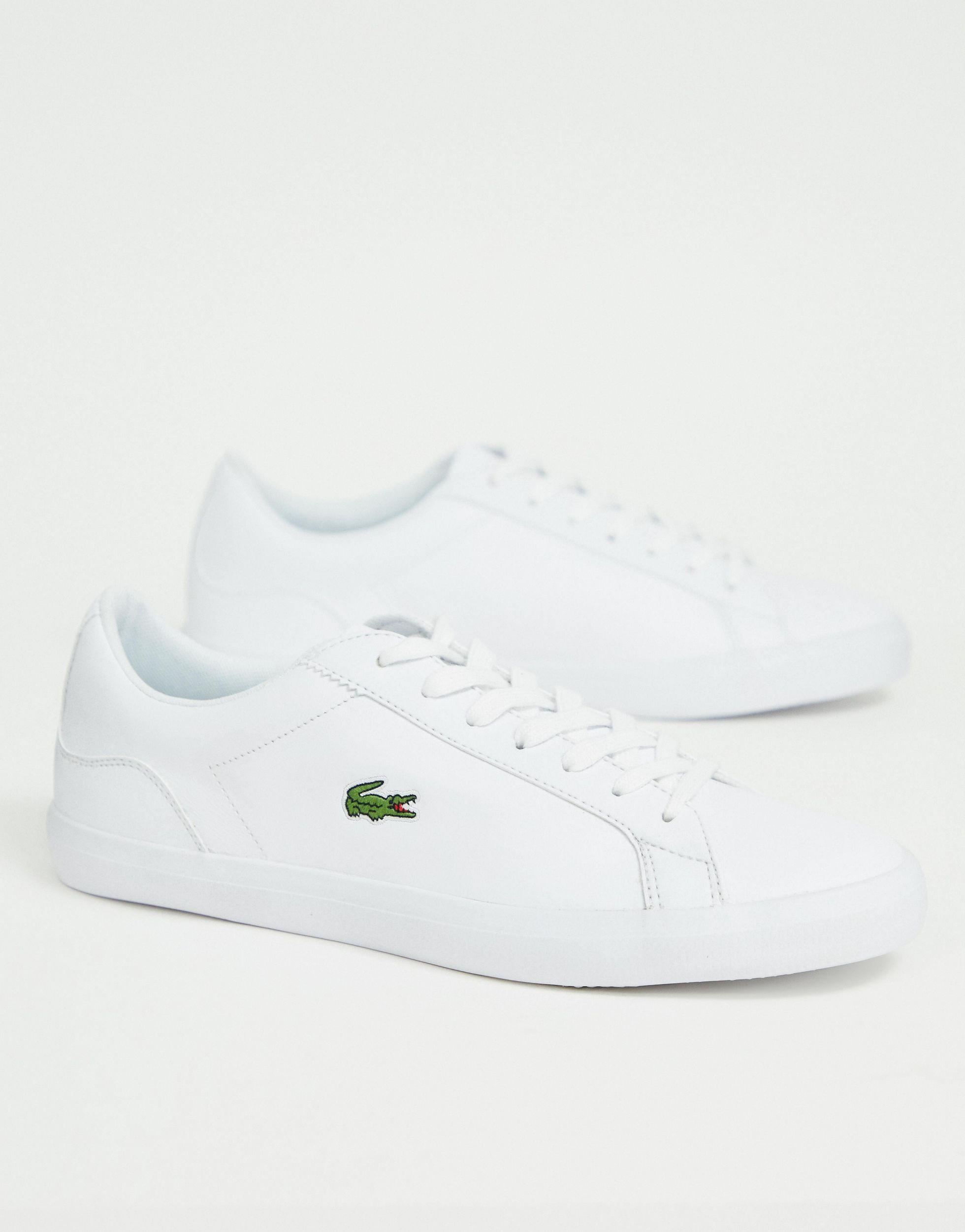 lacoste lerond blanche