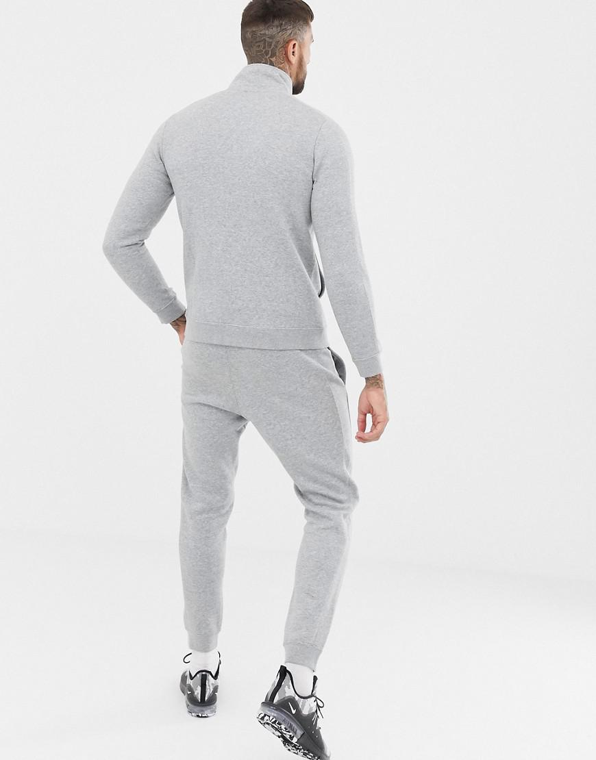 Nike Fleece Tracksuit Set in Grey for Men | Lyst UK