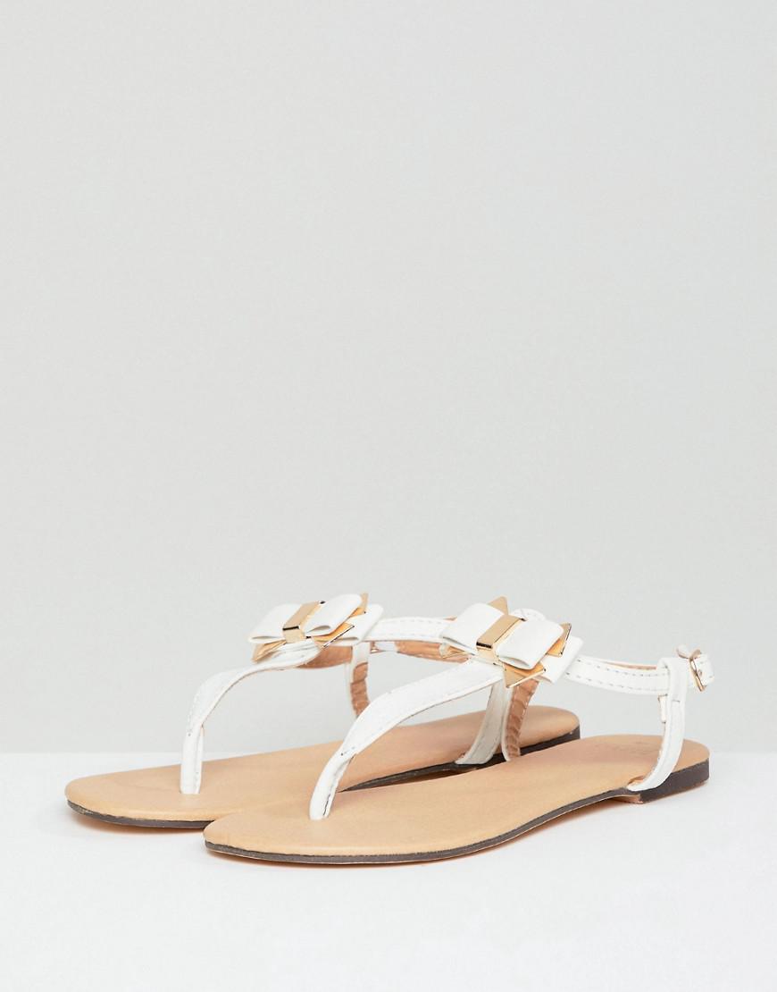 oasis white sandals