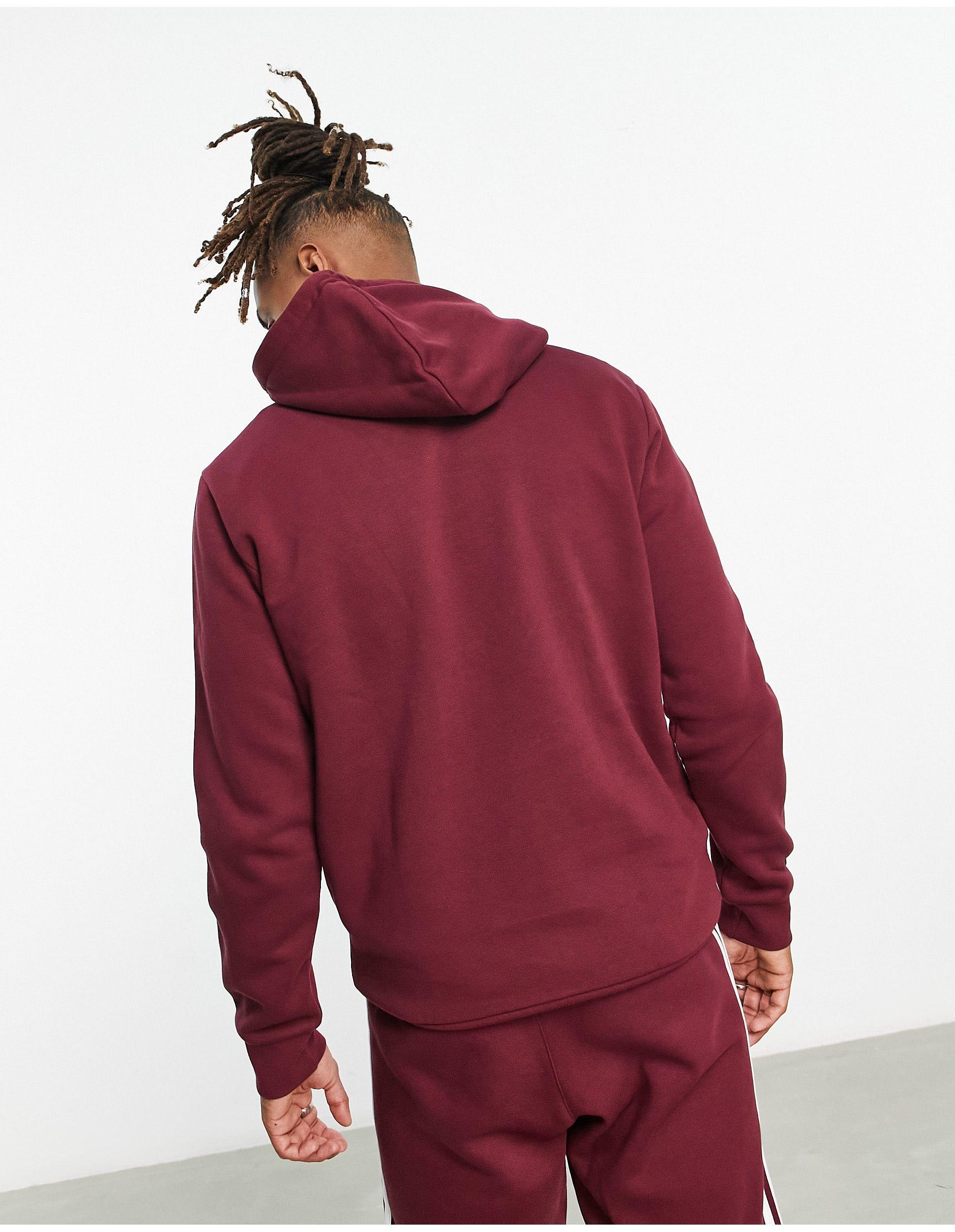 Adicolor - sweat à capuche à 3 bandes - bordeaux adidas Originals pour  homme en coloris Rouge | Lyst