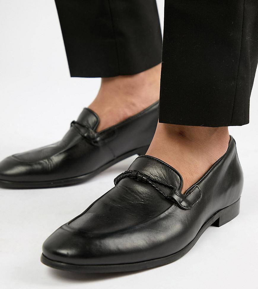 dune wide fit loafers